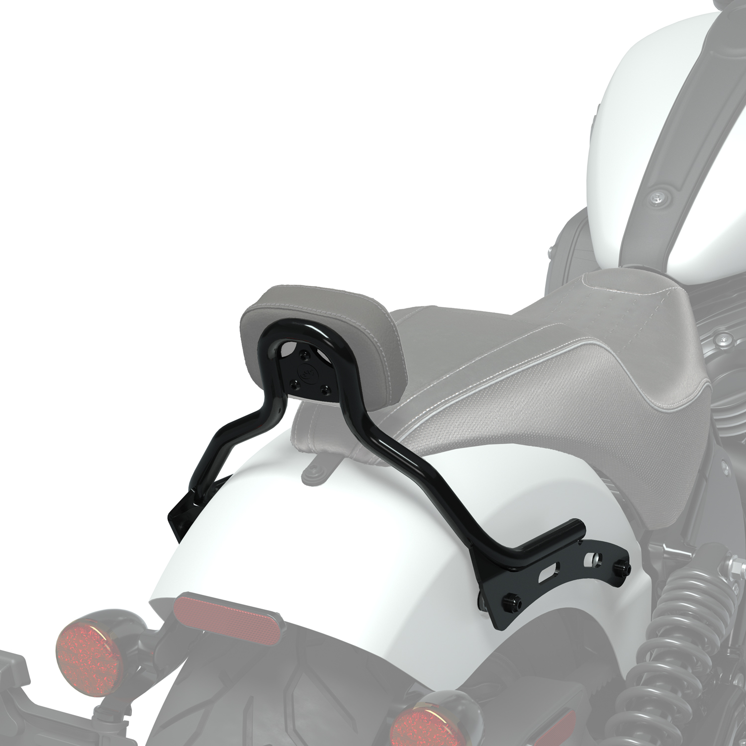 Syndicate Low Profile Passenger Backrest | Indian Motorcycle