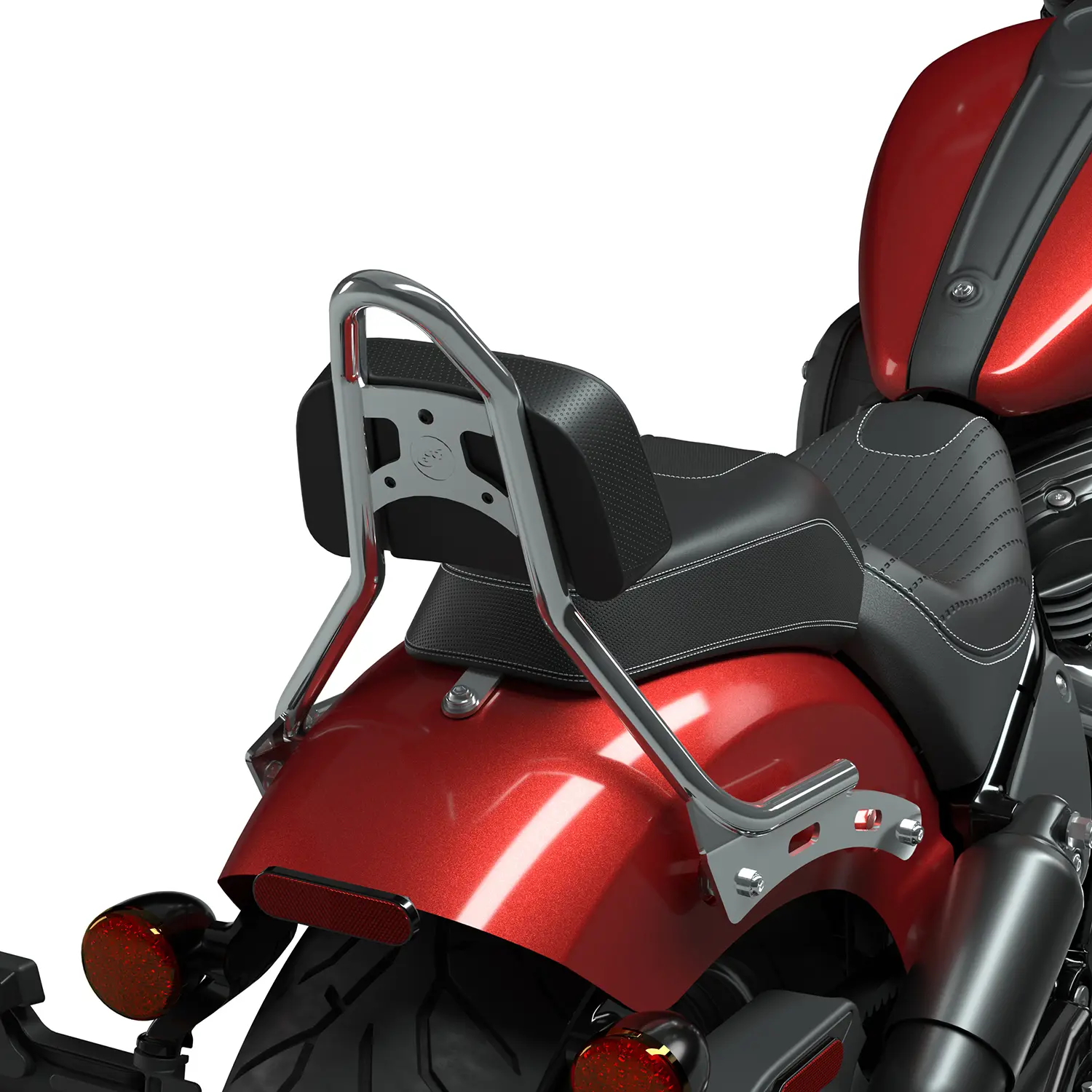 Bobber Passenger Comfort Backrest Passenger Backrest & Rear Luggage ...