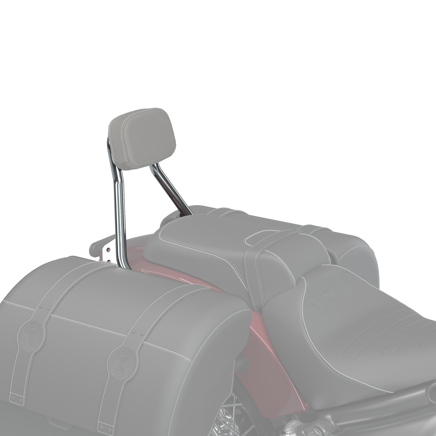 Syndicate Low Profile Passenger Backrest | Indian Motorcycle