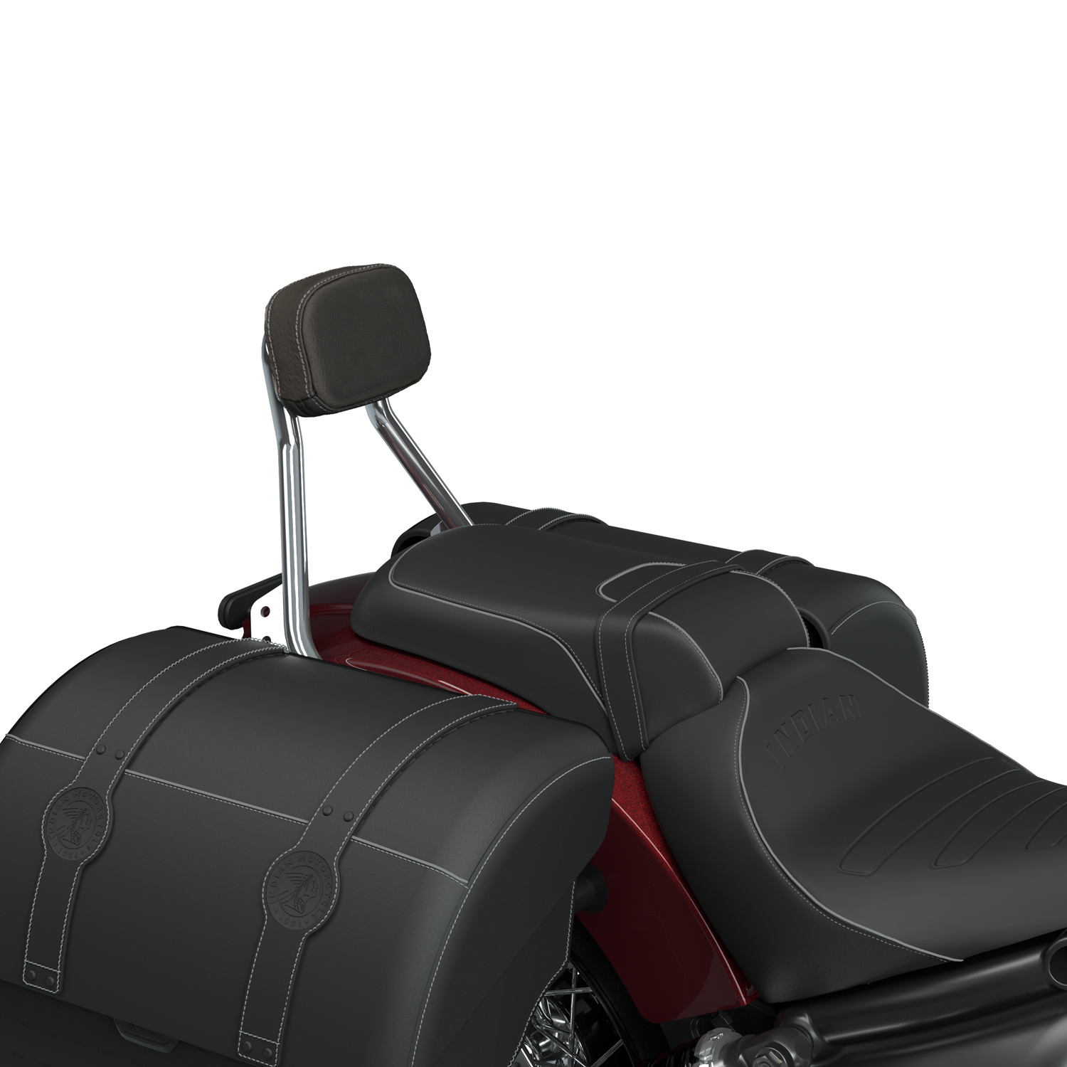 Syndicate Low Profile Passenger Backrest | Indian Motorcycle