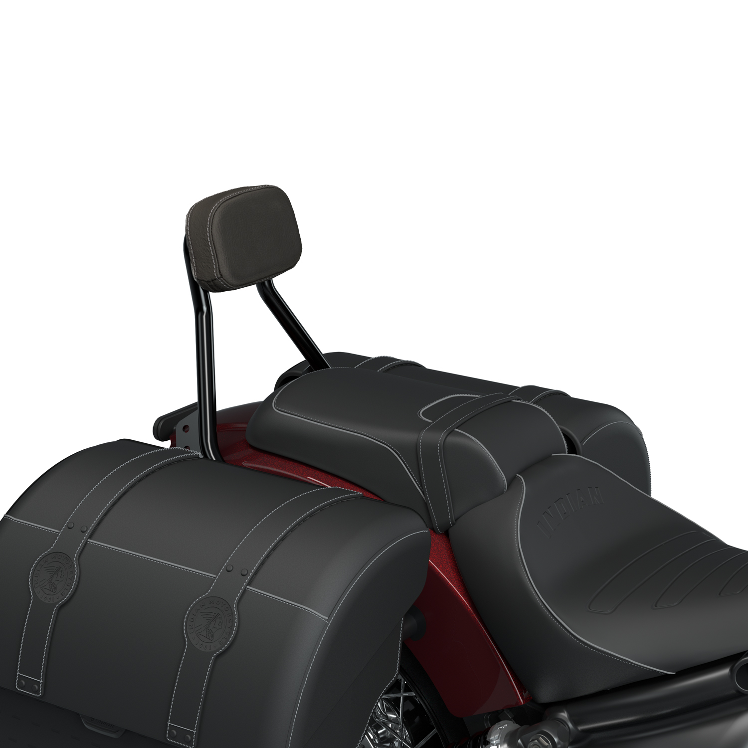 Syndicate Low Profile Passenger Backrest | Indian Motorcycle