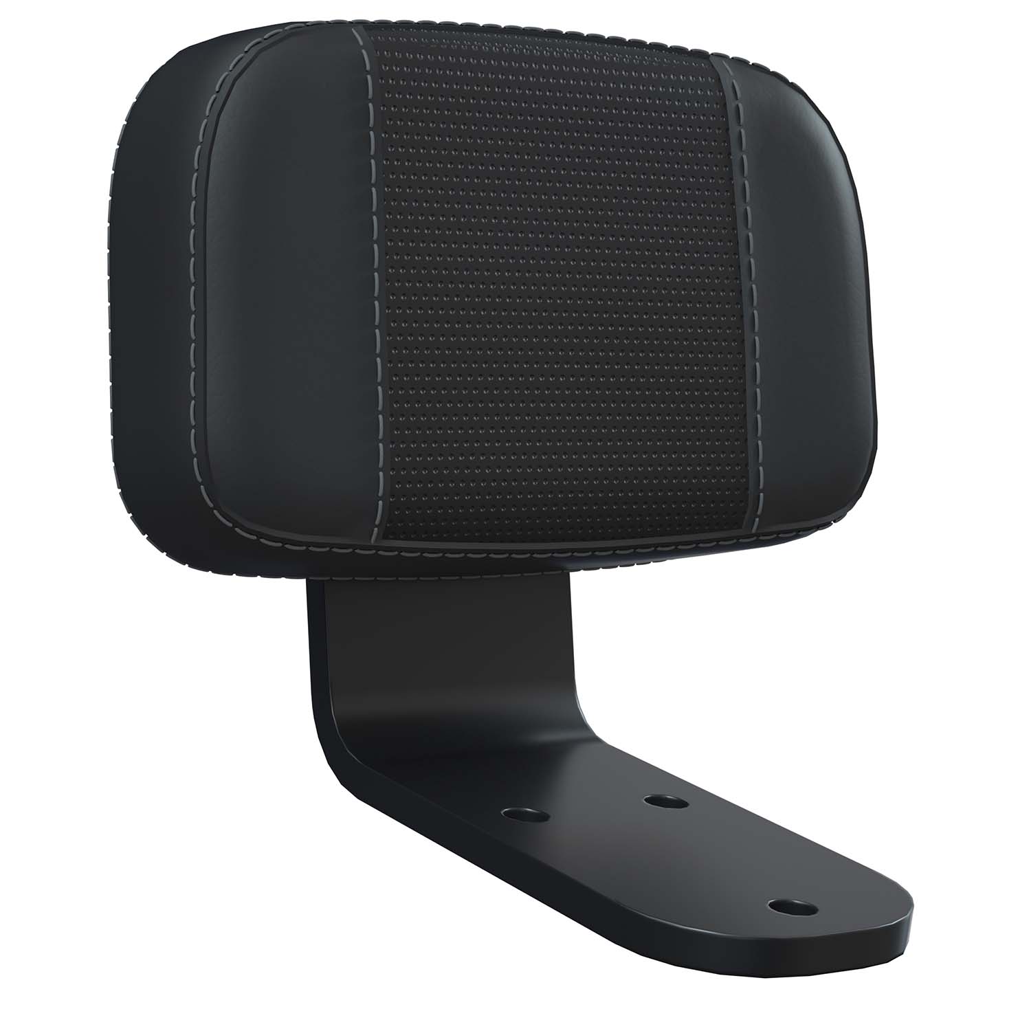 Syndicate Low Profile Passenger Backrest, Black | Indian