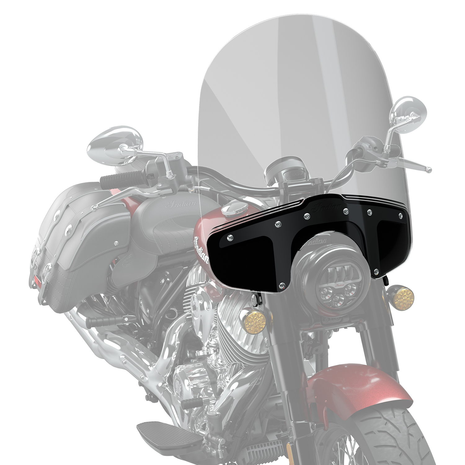 Badge Indian Fairing Premium by Polaris Witchdoctors