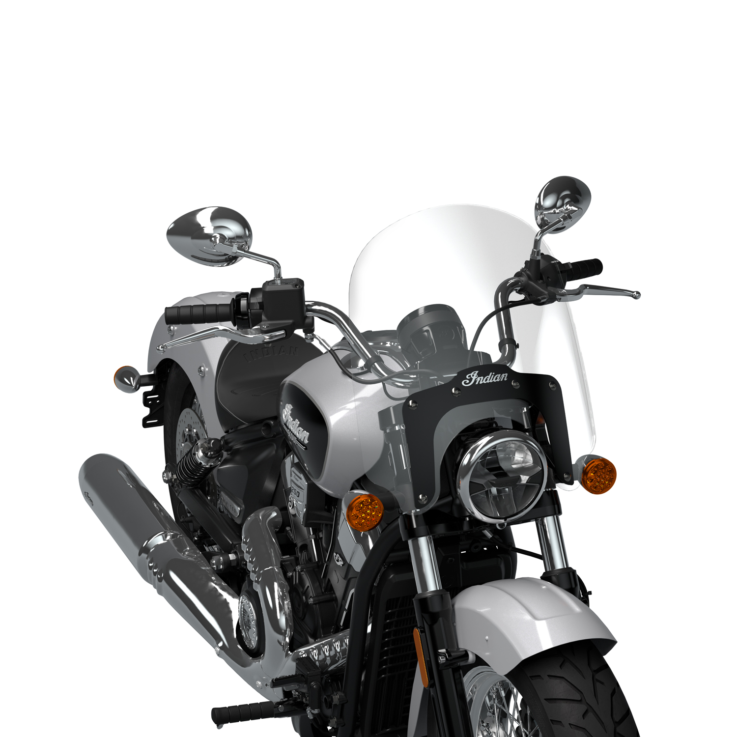 14 in. Quick Release Touring Windshield Low, Clear | Indian