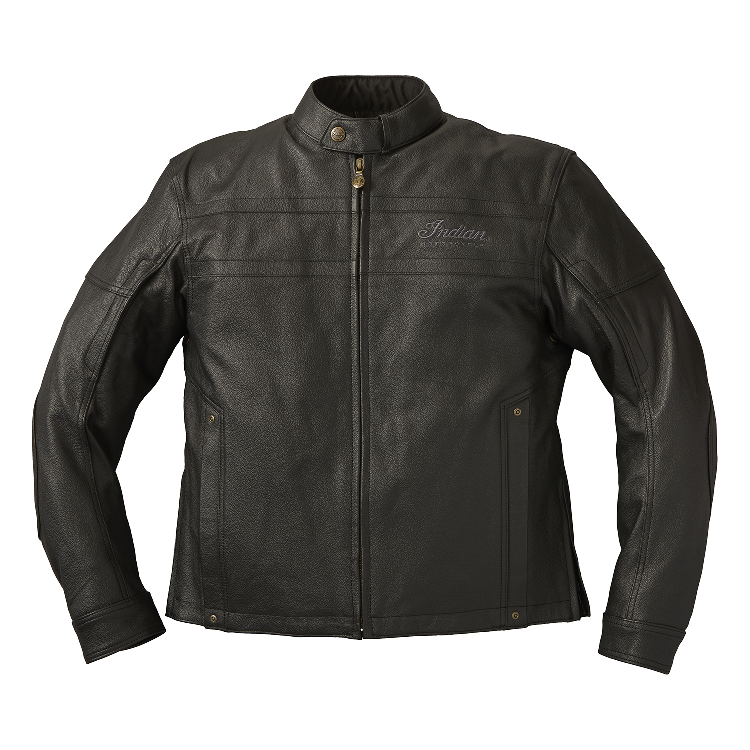 Men's Leather Beckman Riding Jacket with Removable Lining, Black ...