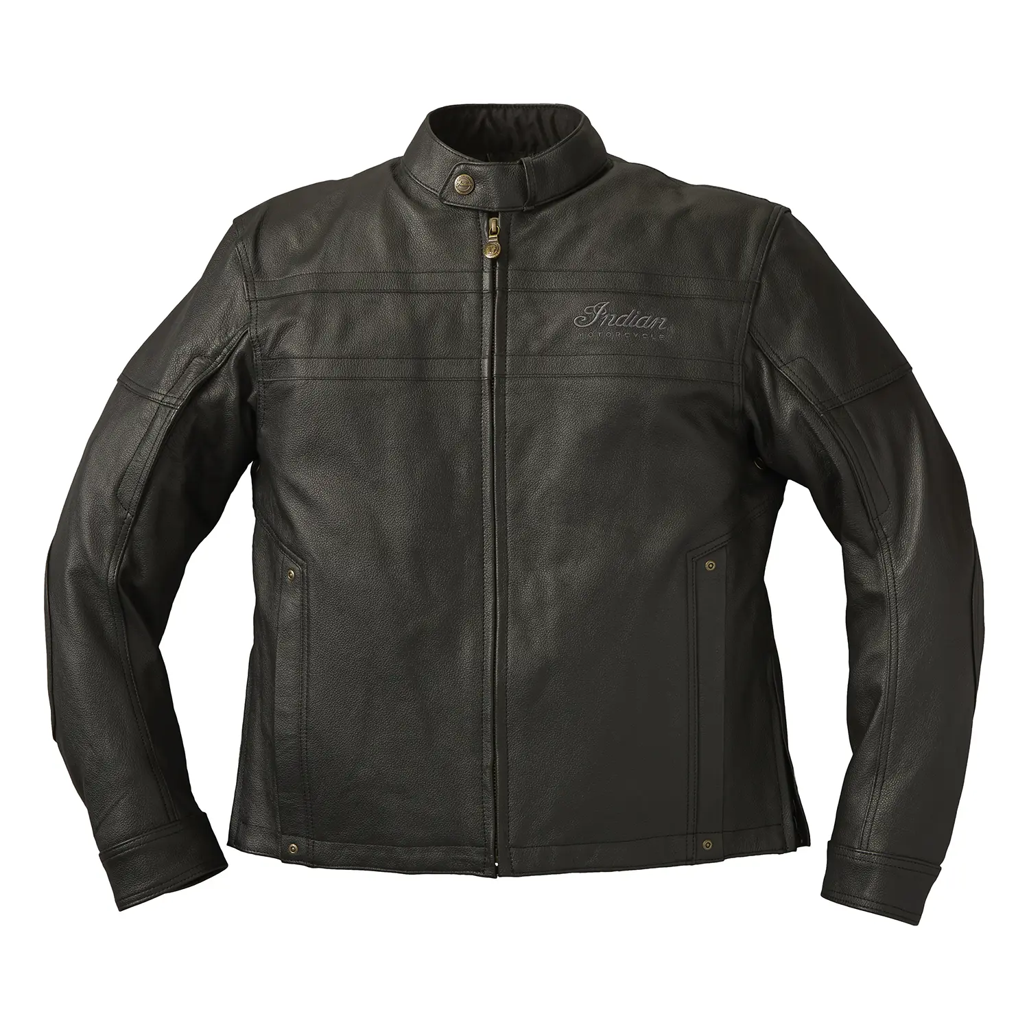Men's Leather Beckman Riding Jacket with Removable Lining, Black | Indian Motorcycle Men's Leather Beckman Riding Jacket with Removable Lining, Black | Indian Motorcycle