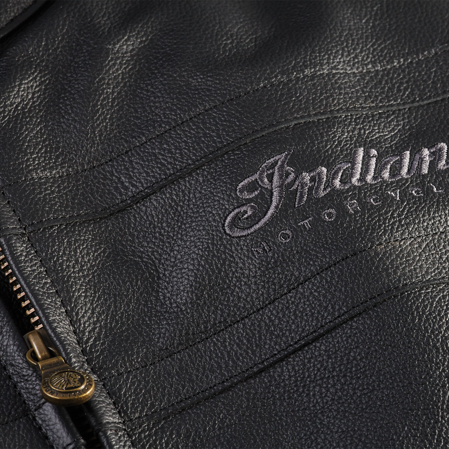Men's Leather Beckman Riding Jacket with Removable Lining, Black