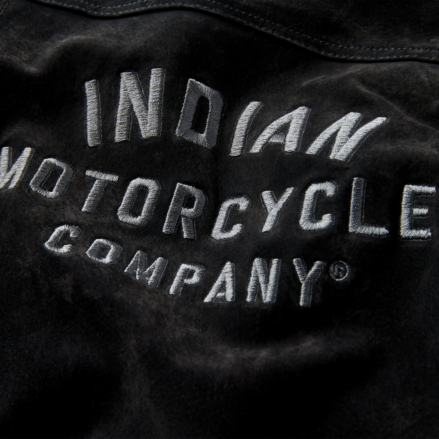 miniature 20 - Indian Motorcycle Women&#039;s Suede Bessie Casual Jacket, Black