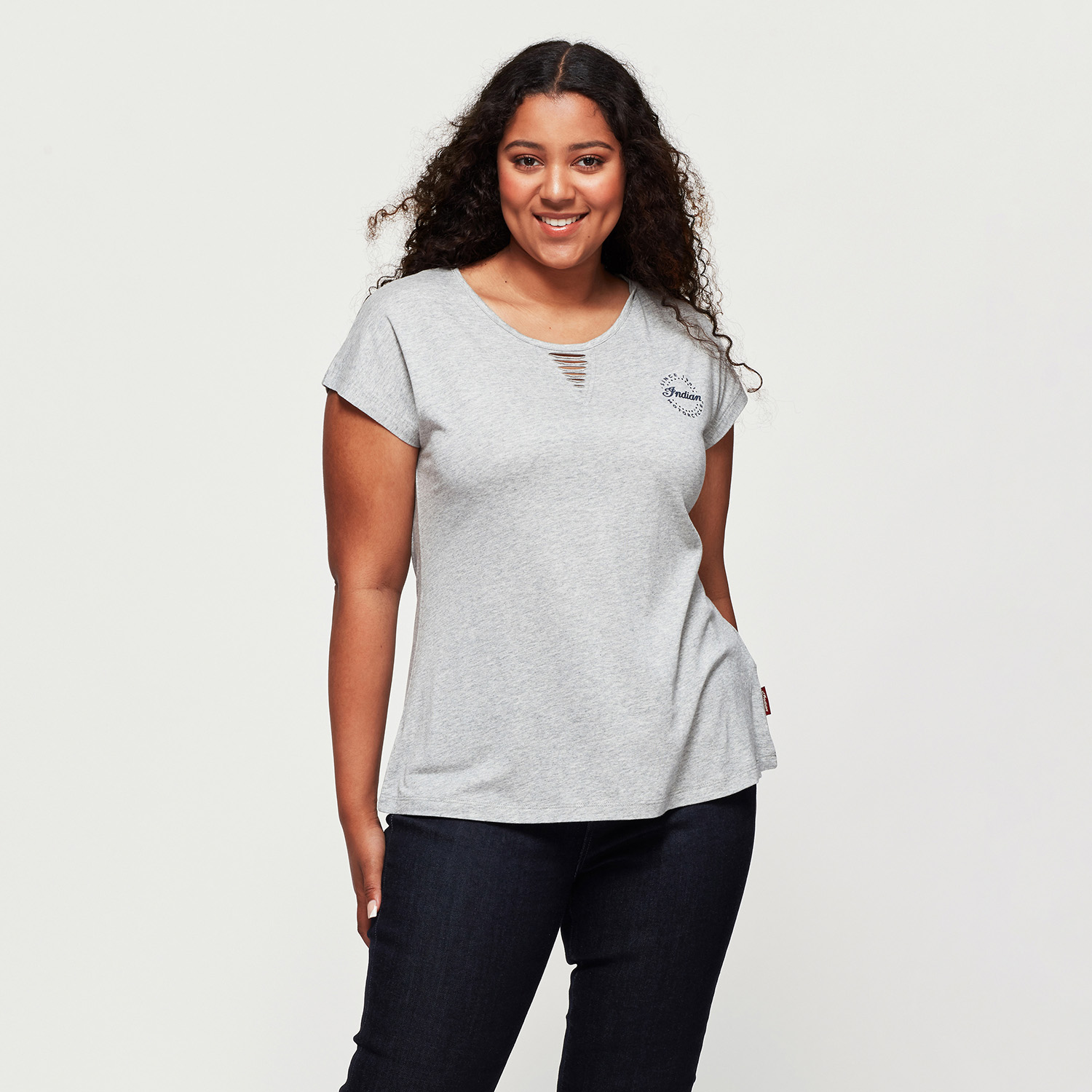 Plus size t shirts for sales womens india