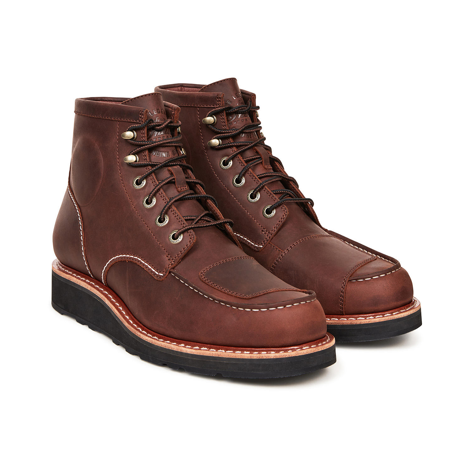 Indian Motorcycle Men's Moc Toe Boot, Brown | Indian Motorcycle EN-CA