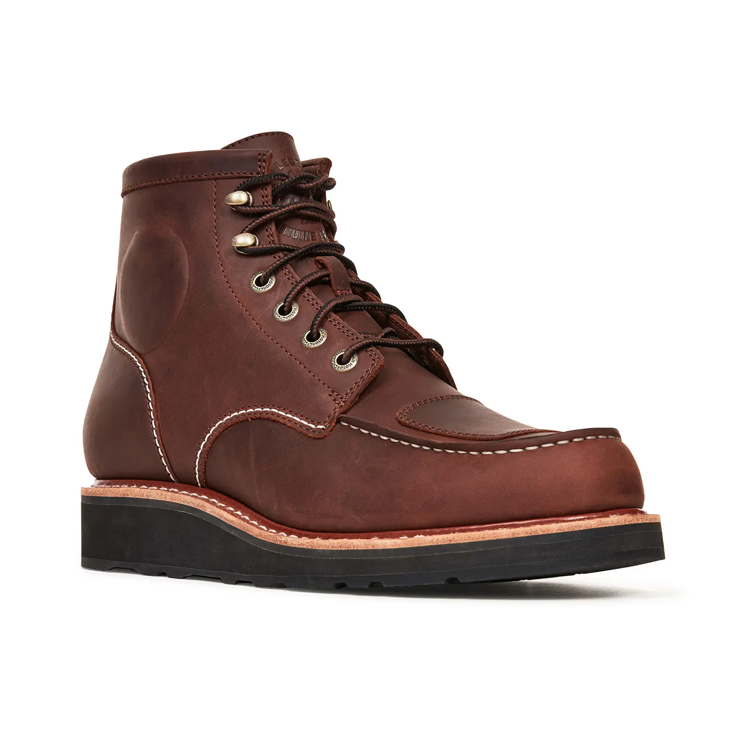 Indian Motorcycle Men's Moc Toe Boot, Brown Indian Motorcycle