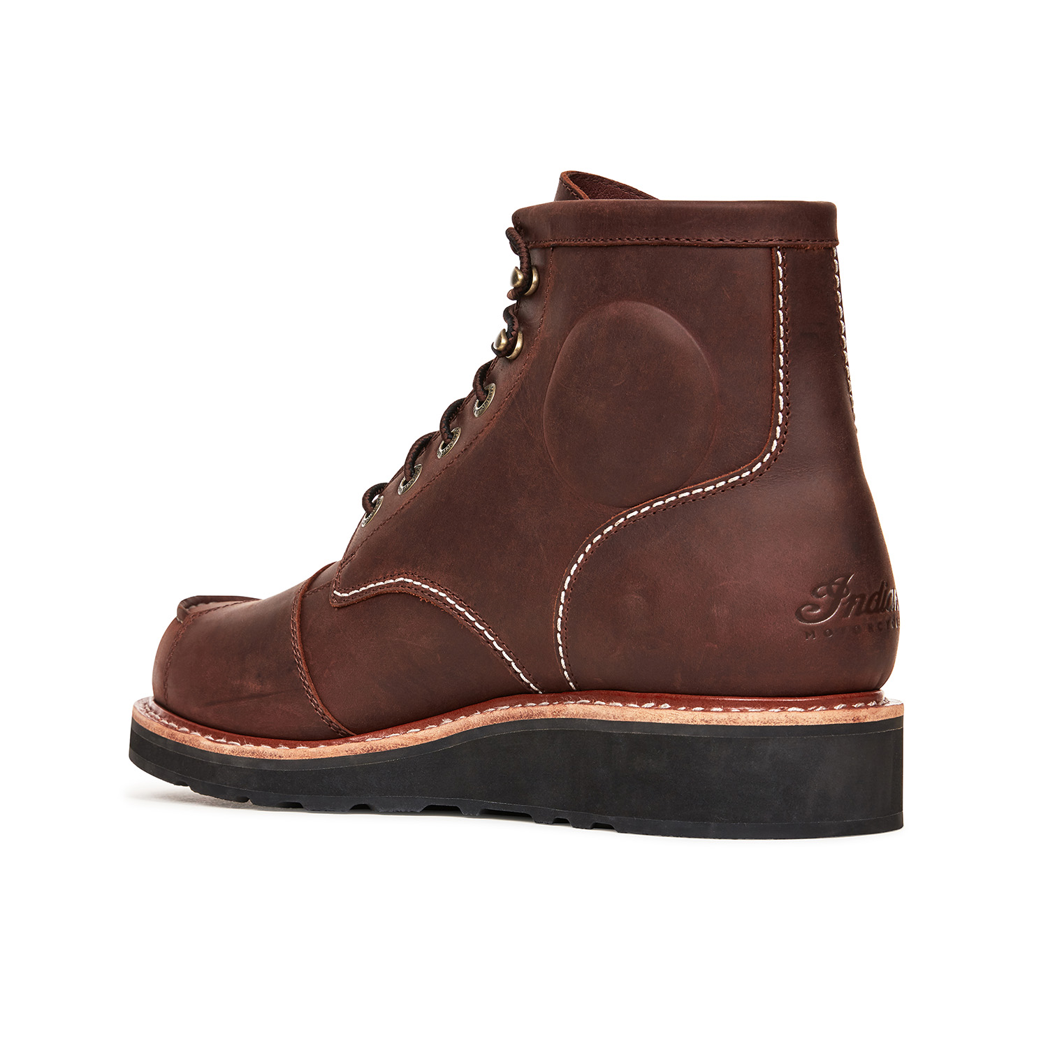 Indian Motorcycle Men's Moc Toe Boot, Brown | Indian Motorcycle