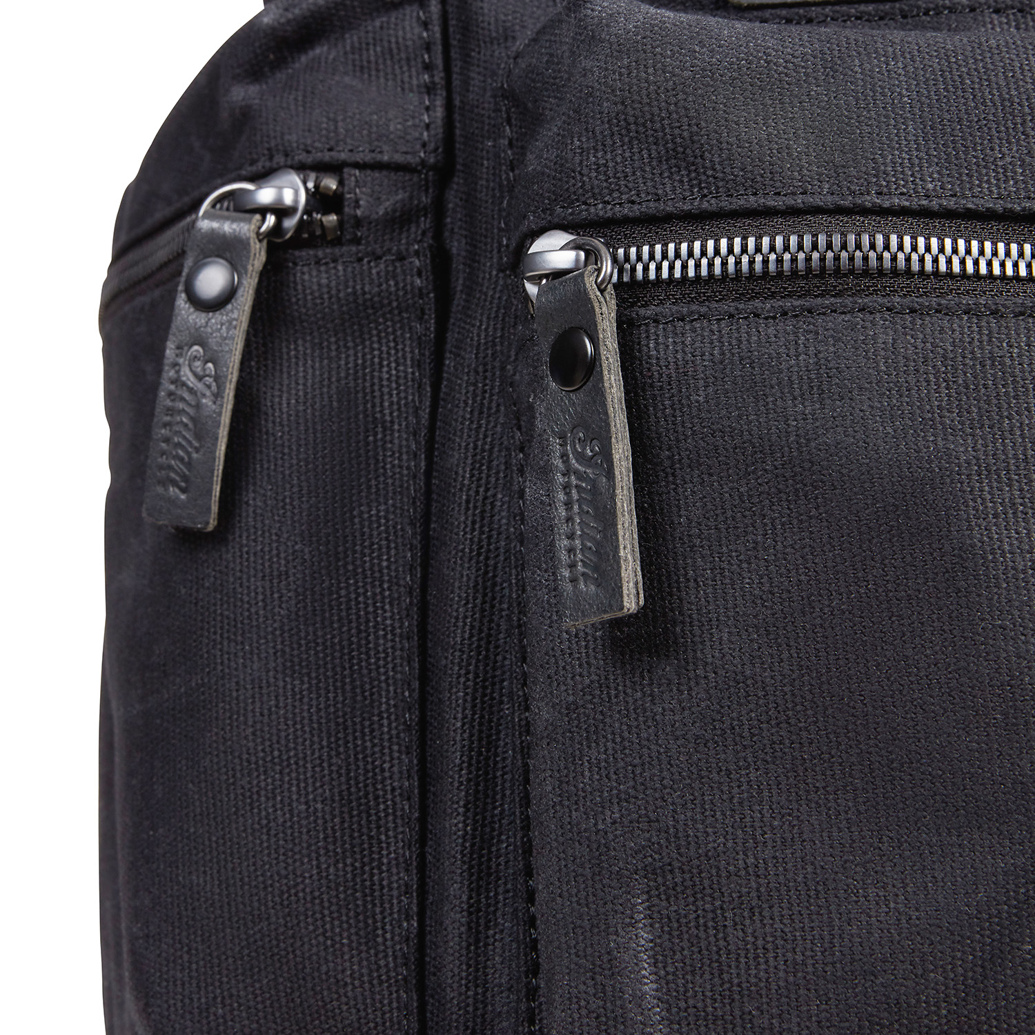 Waxed Canvas Backpack, Black | Indian Motorcycle
