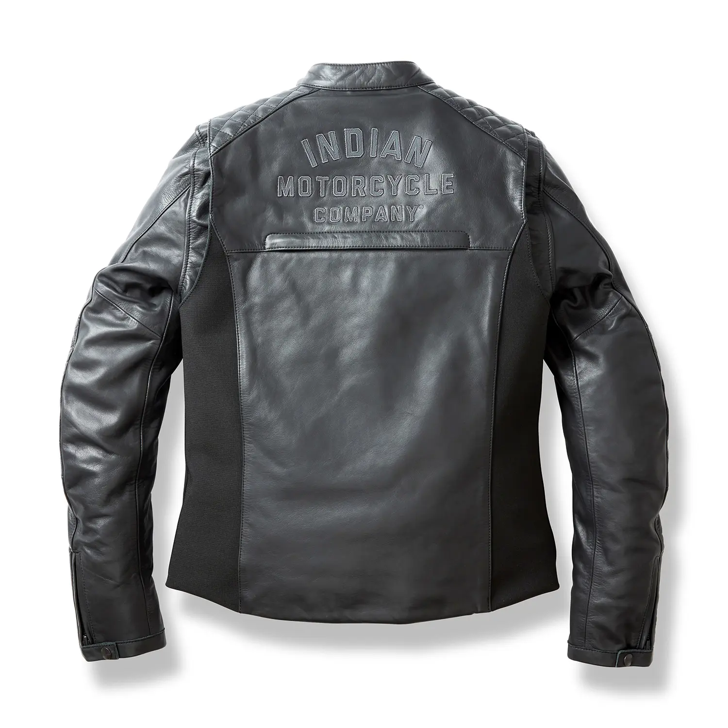 Women's Drew Leather Jacket, Black Indian Motorcycle EN-CA