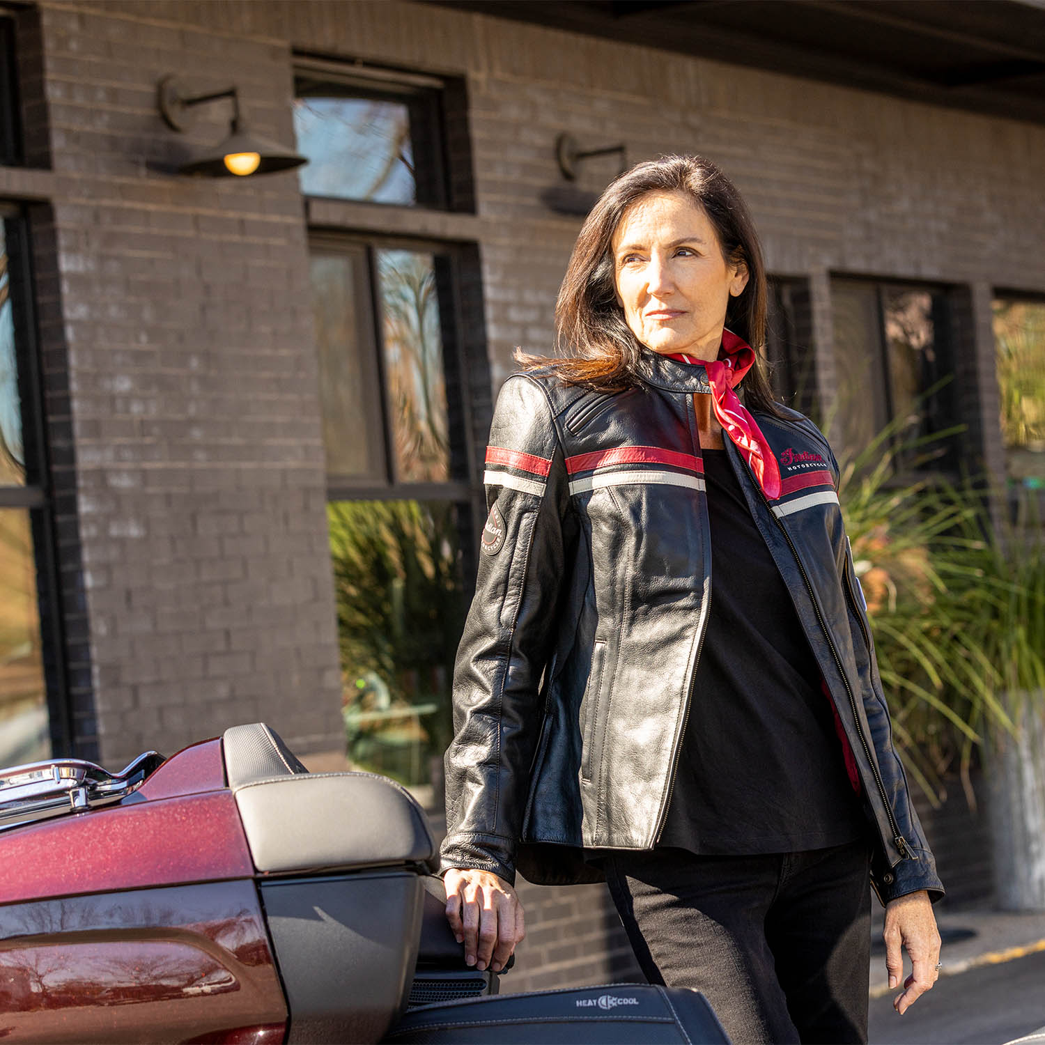 Women's Freeway Jacket 2, Black | Indian Motorcycle EN-CA