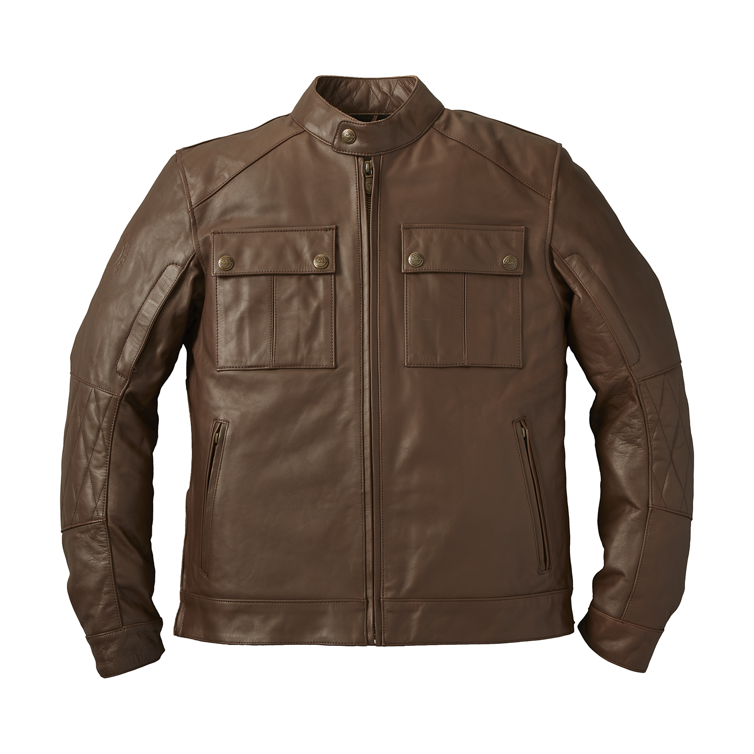 miniature 49  - Indian Motorcycle Men&#039;s Leather Getaway Riding Jacket with Removable Liner