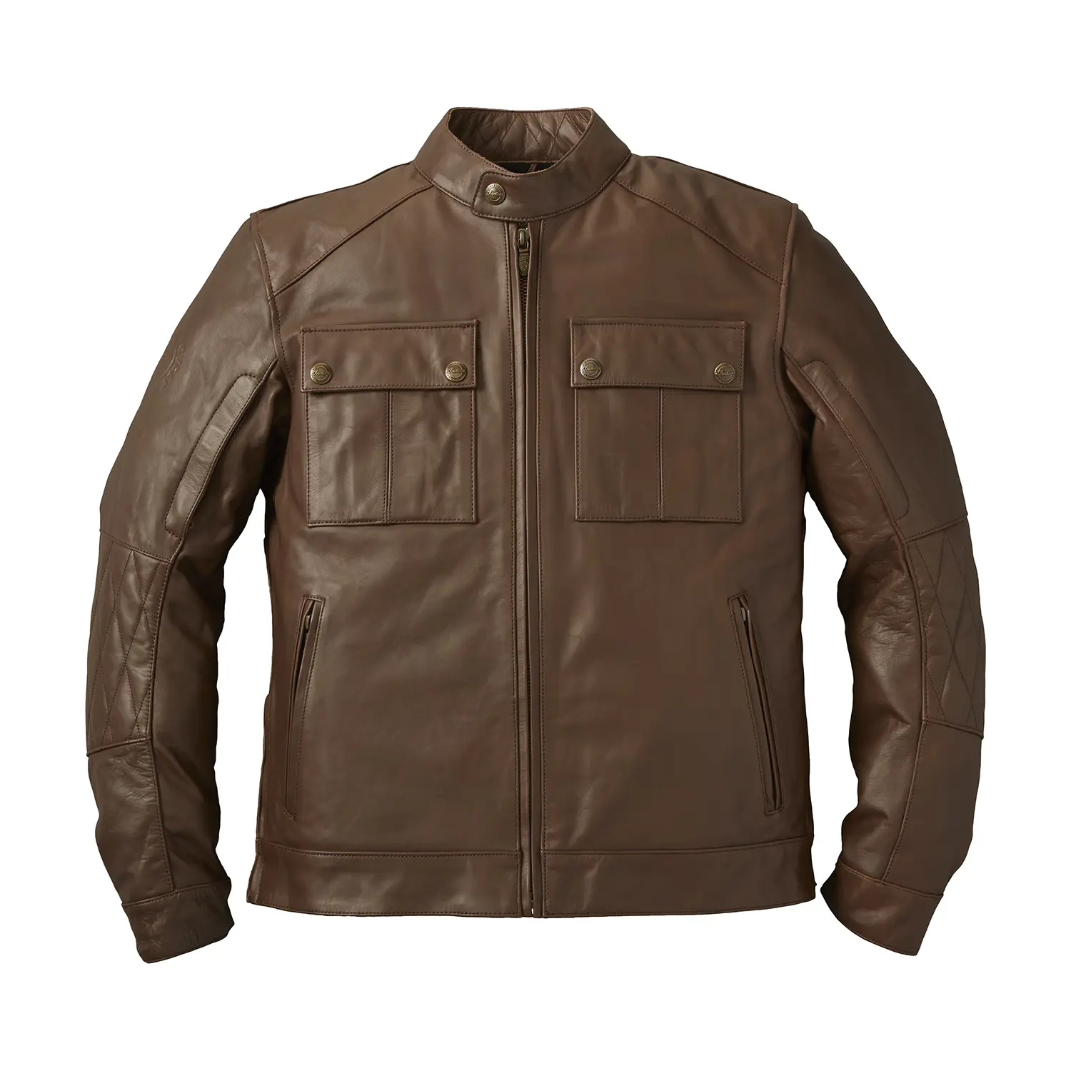 Men\'s Jacket, Indian Leather Motorcycle Cafe | Black