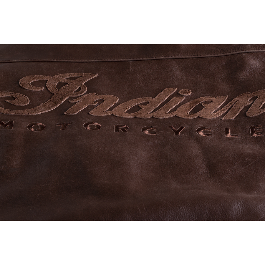 miniature 33  - Indian Motorcycle Men&#039;s Leather Getaway Riding Jacket with Removable Liner