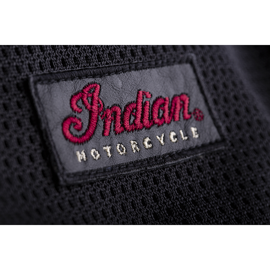 miniature 78  - Indian Motorcycle Men&#039;s Mesh Lightweight 2 Riding Jacket with Removable Liner