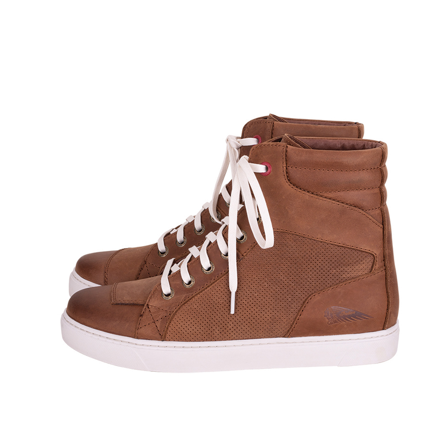 Men's Leather Boyd Sneaker, Brown | Indian Motorcycle