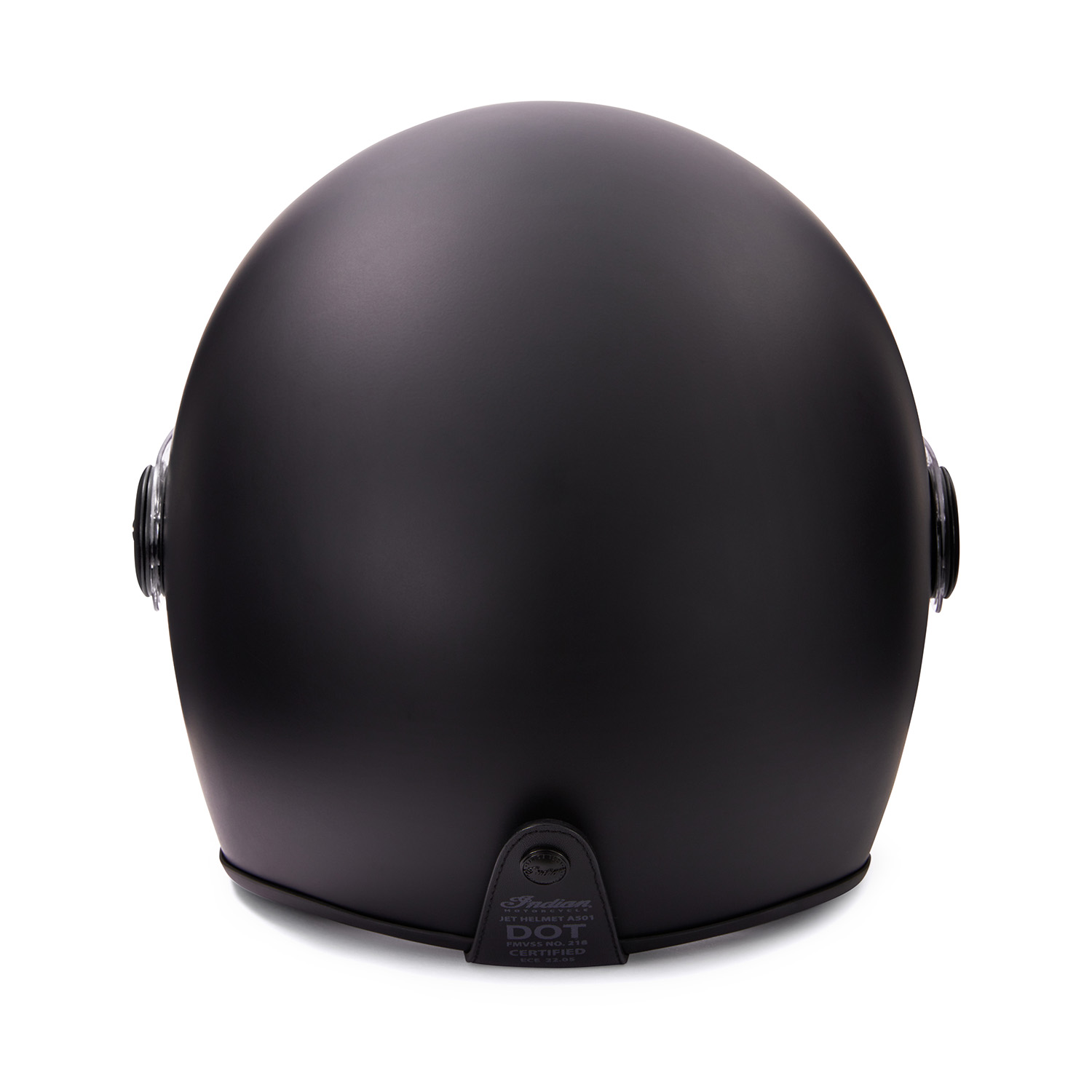 インディアン ジェットヘルメット ブラック Unisex Matte Jet Helmet, Black | Indian Motorcycle