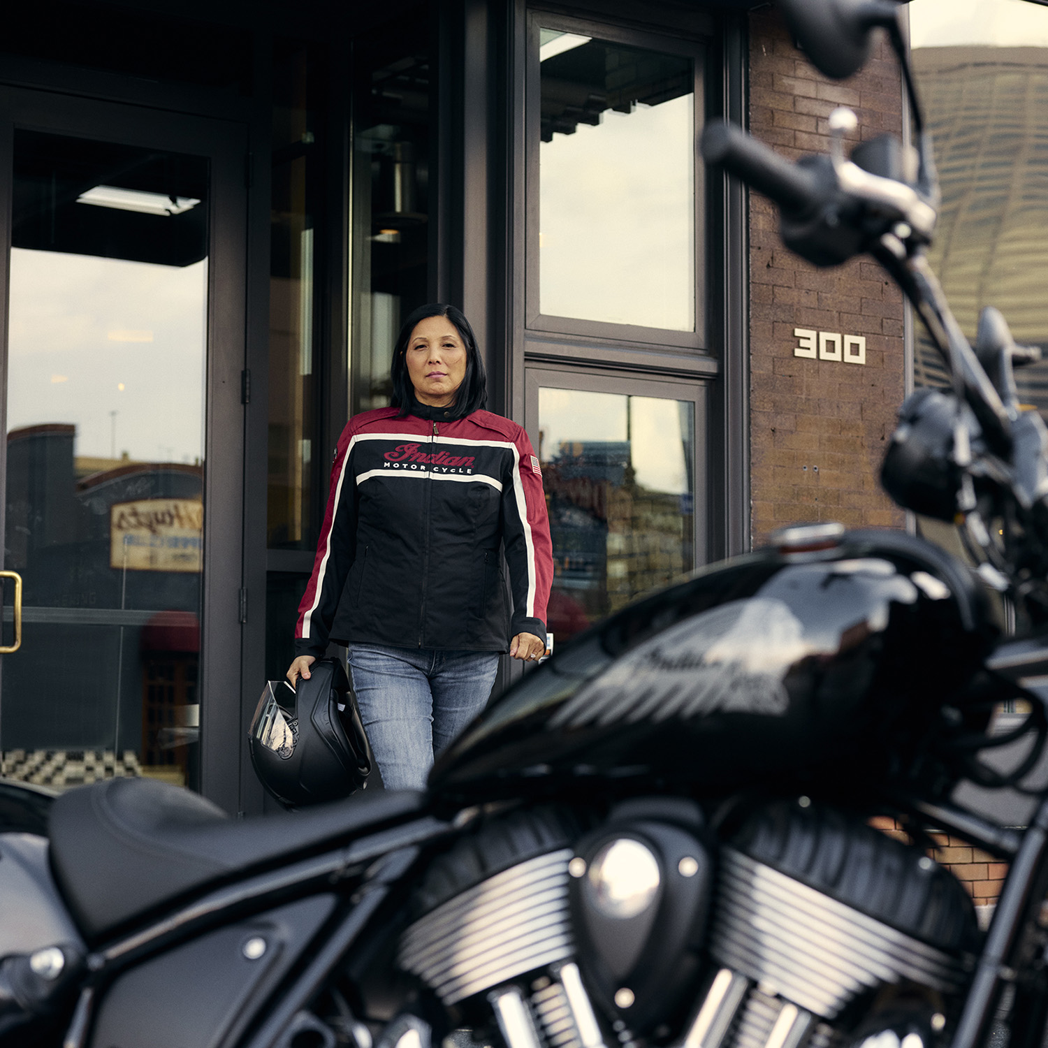 Women's Black Hills Jacket, Black | Indian Motorcycle