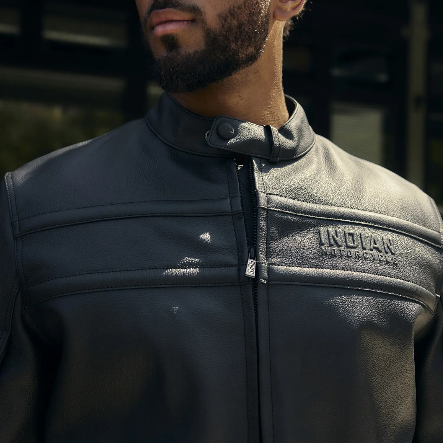 Beckman Jacket Mens Indian Motorcycle Jacket Blouson Beckman