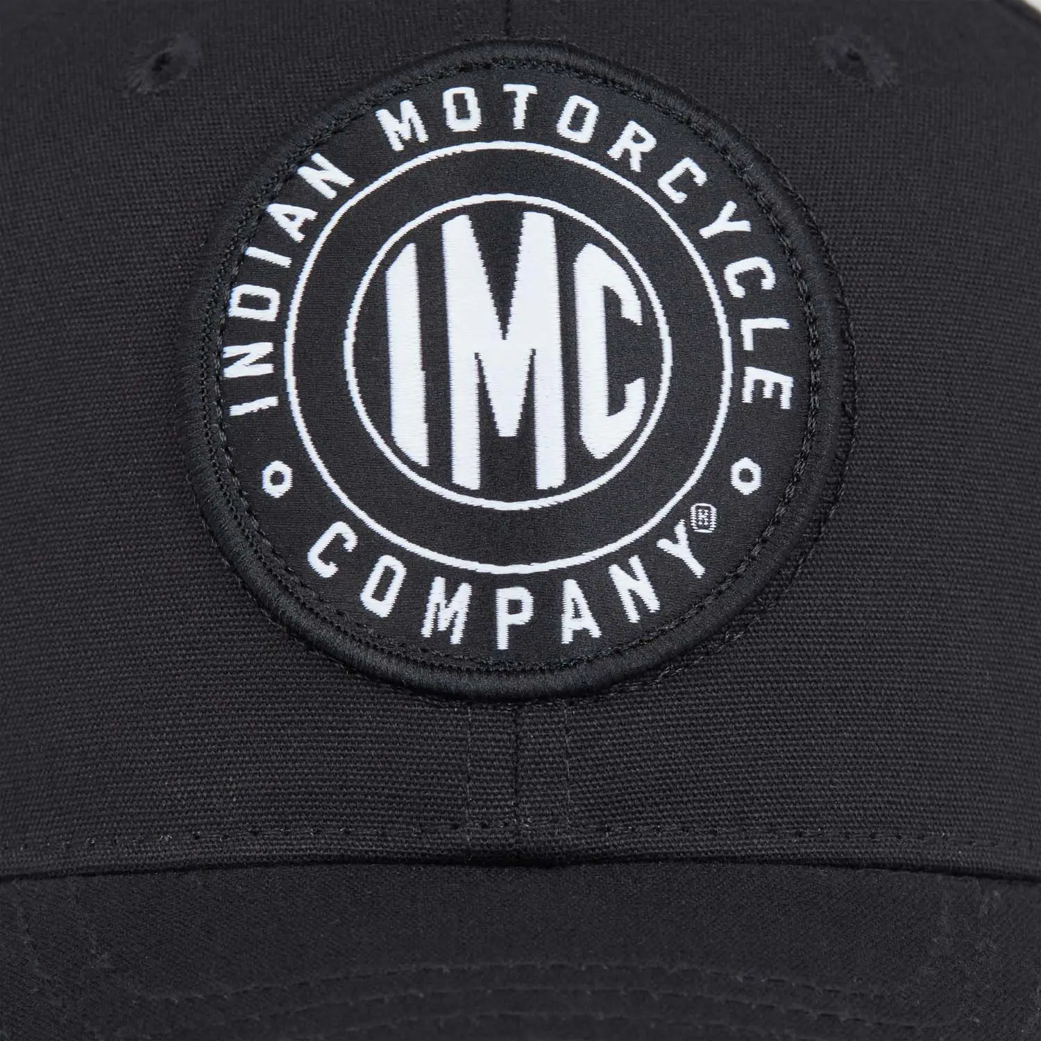 Berretto Baseball Yamaha – Logo Moto, Nero, 5 Pannelli, Unisex, Beechfield, Nuovo