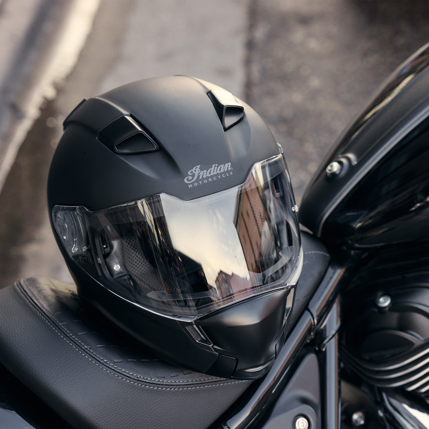 Sport Full Face Matte Helmet, Black | Indian Motorcycle