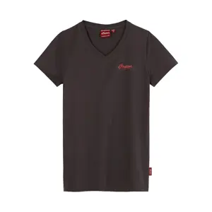 Femme CV du chat T-Shirt avec Col en V Femme CV du chat T-Shirt avec Col en V