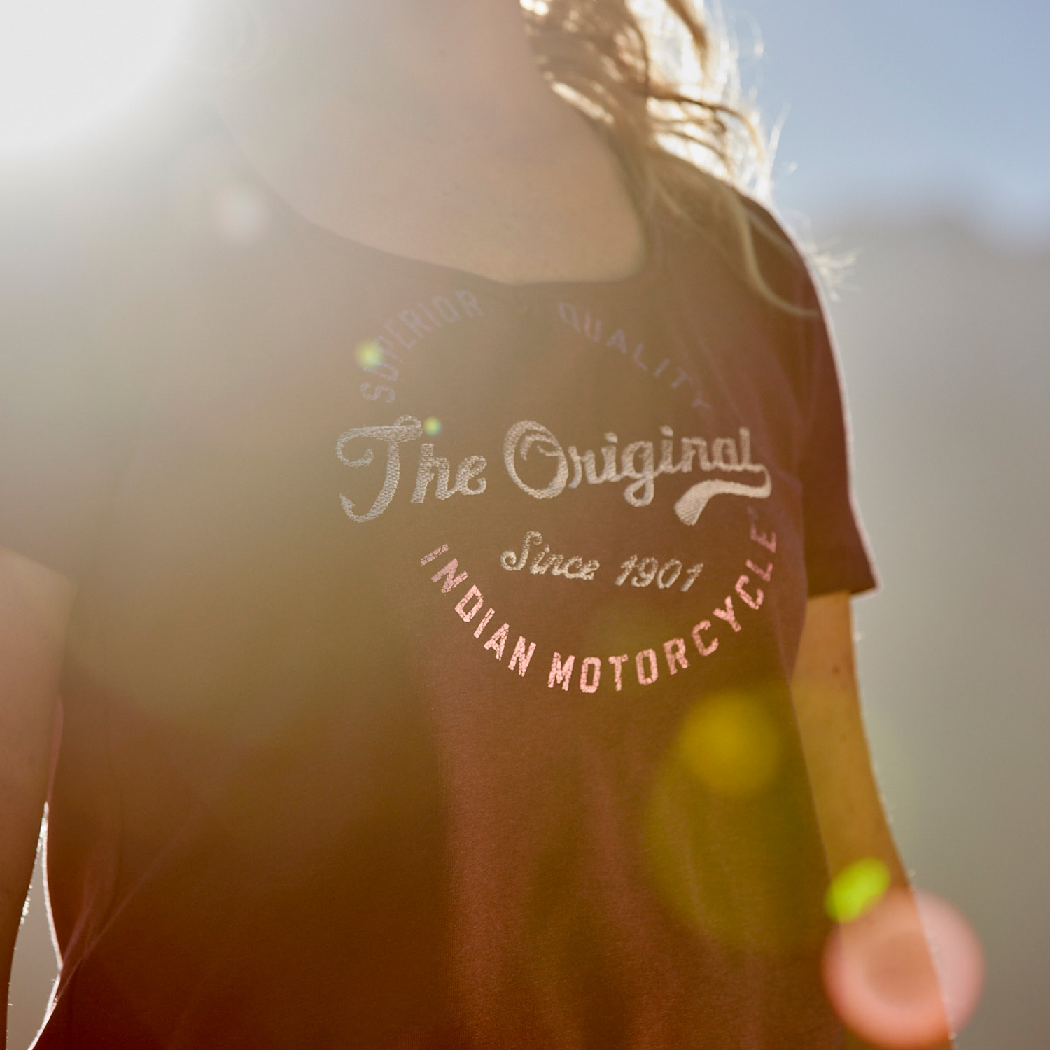 Women's Original T-Shirt, Purple | Indian Motorcycle