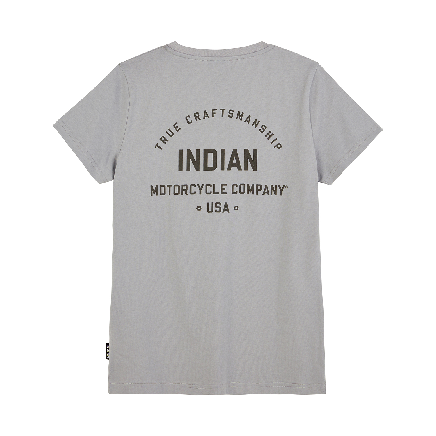 Women's True Craftsmanship USA T-Shirt, Gray | Indian Motorcycle