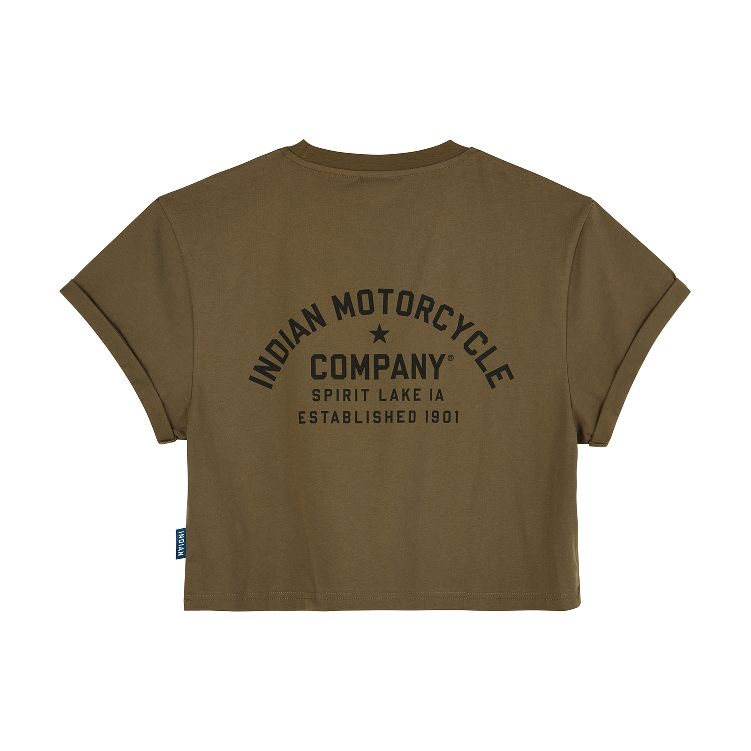 Women's 1901 IMC Pocket T-Shirt, Khaki | Indian Motorcycle