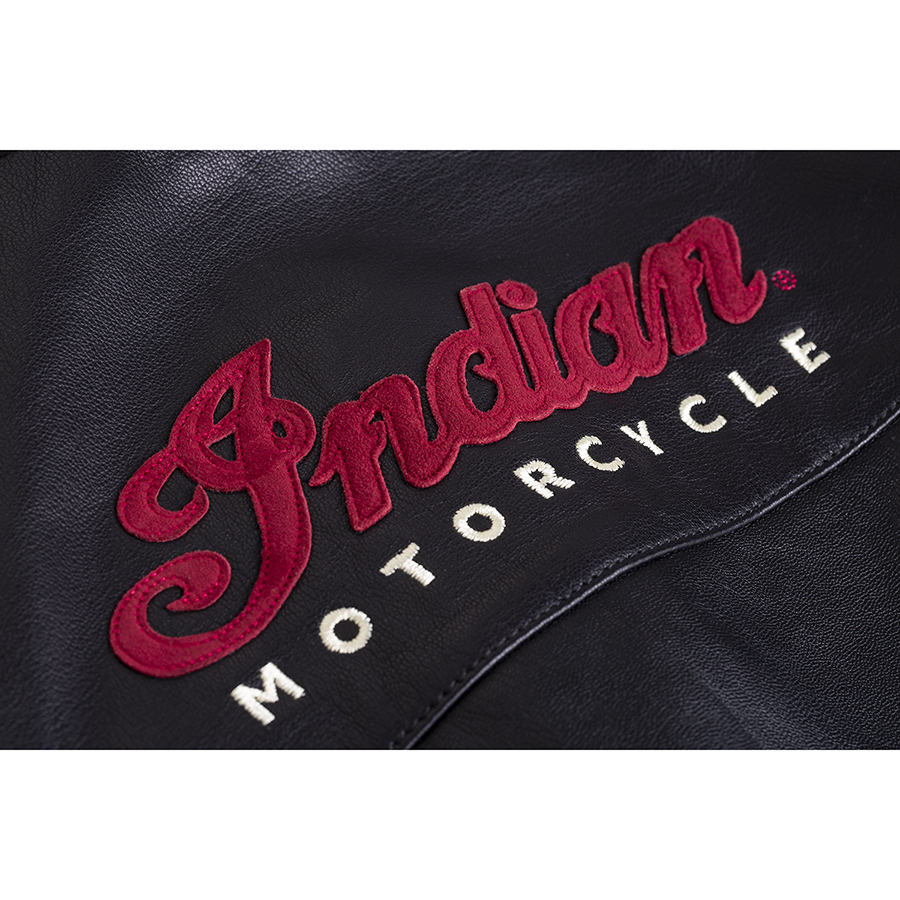 miniature 18  - Indian Motorcycle Women&#039;s Leather Charlotte Casual Jacket, Black