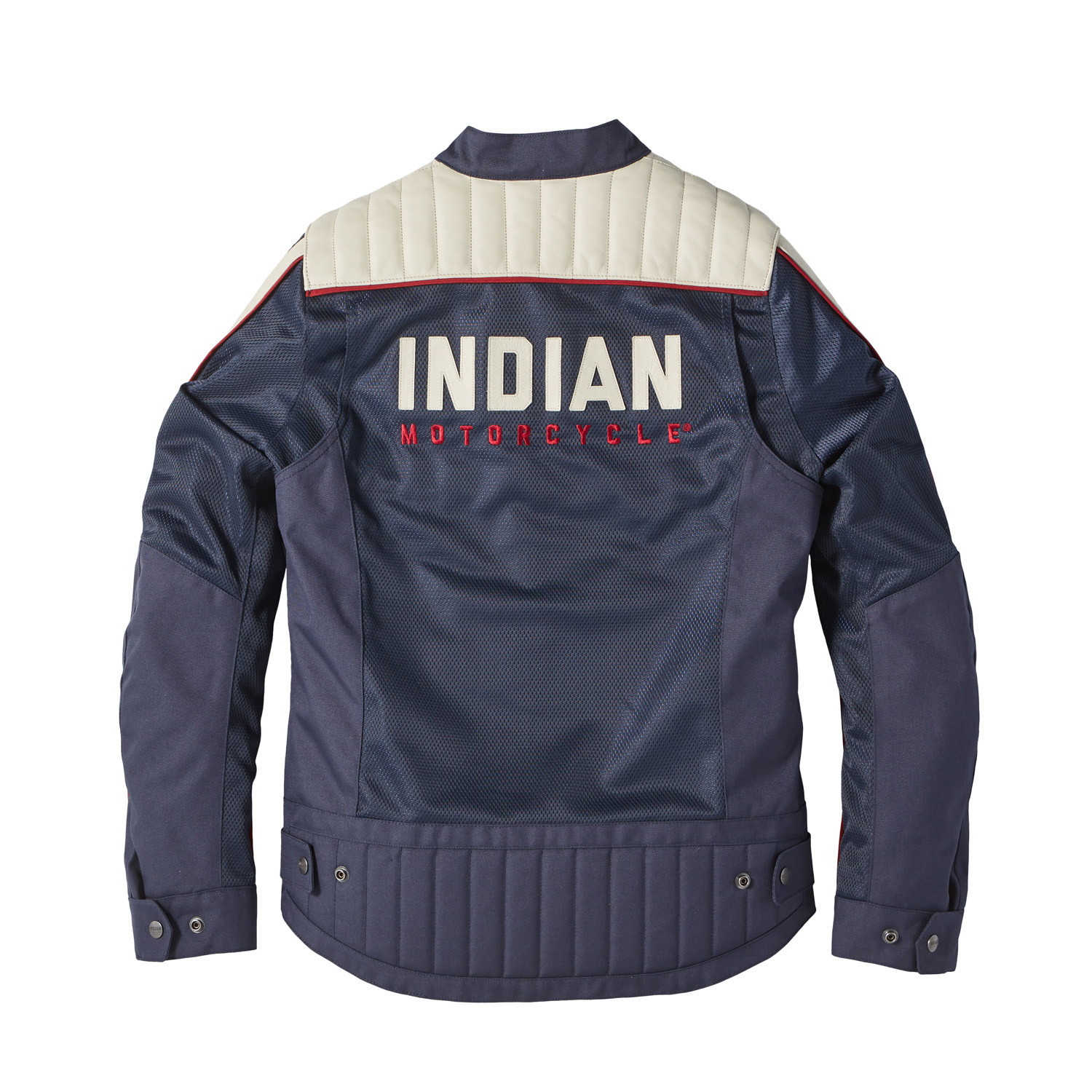 miniature 66 - Indian Motorcycle Women&#039;s Mesh Arizona Jacket, Blue