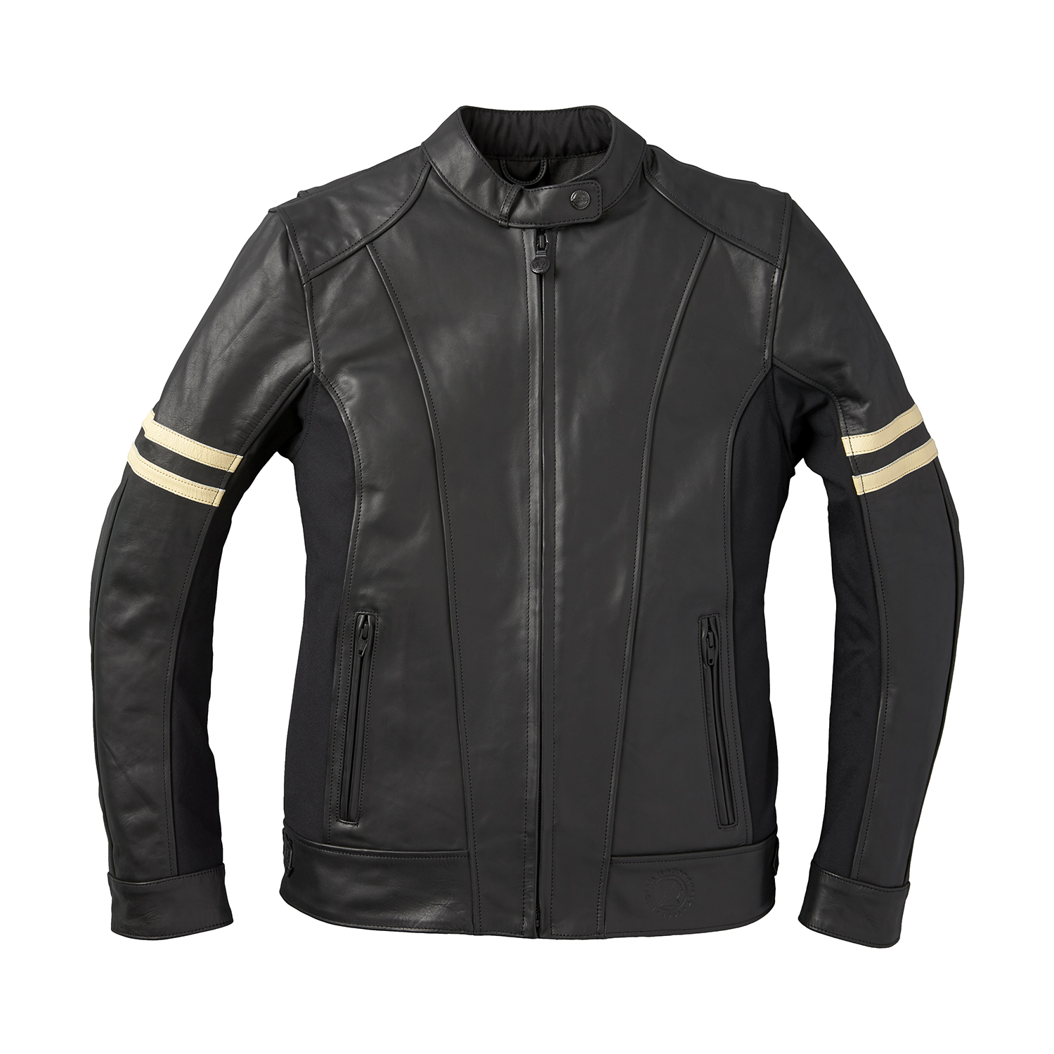 miniature 13 - Indian Motorcycle Women&#039;s Blake Leather Riding Jacket with Removable Liner