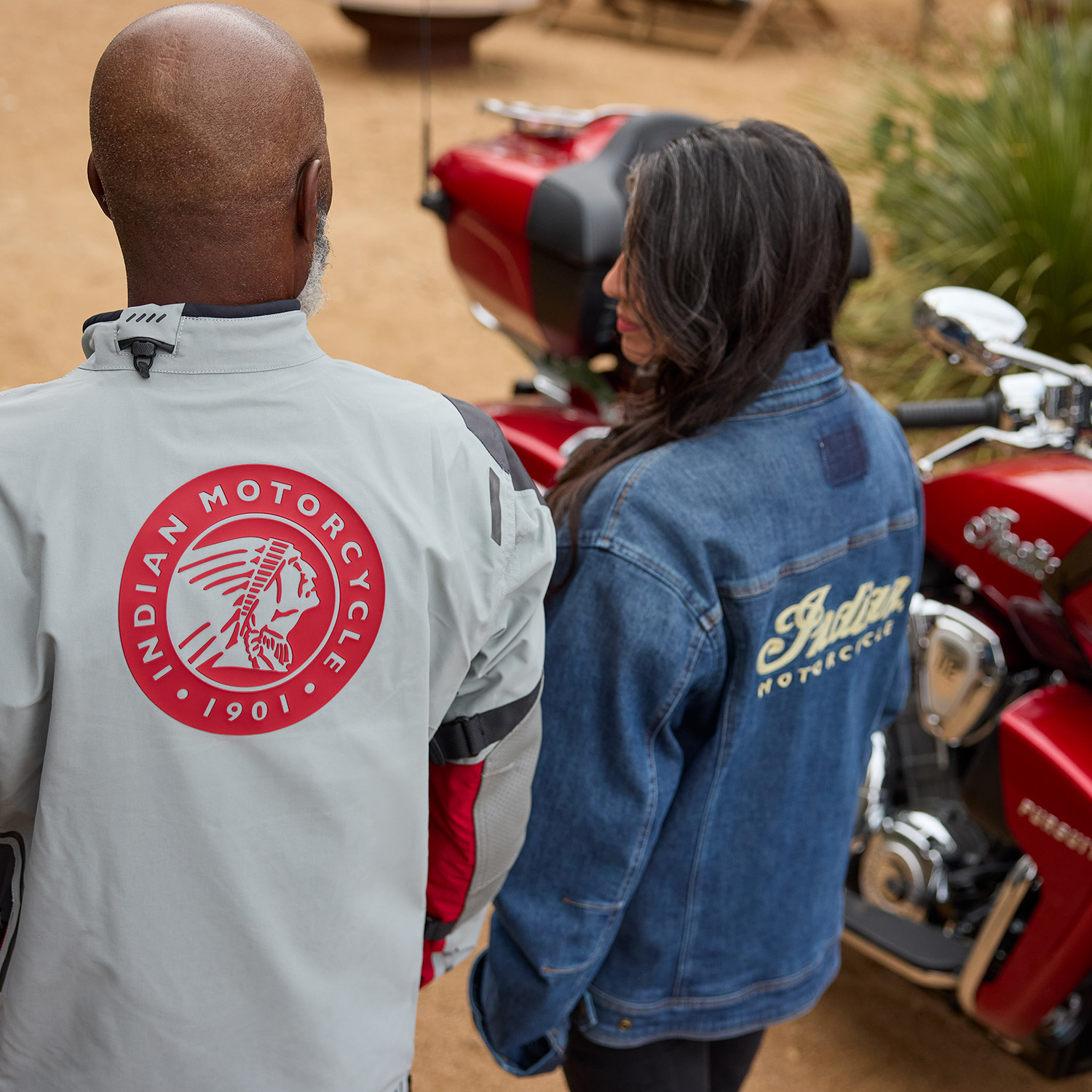 Men's Baltimore Denim Jacket, Blue | Indian Motorcycle
