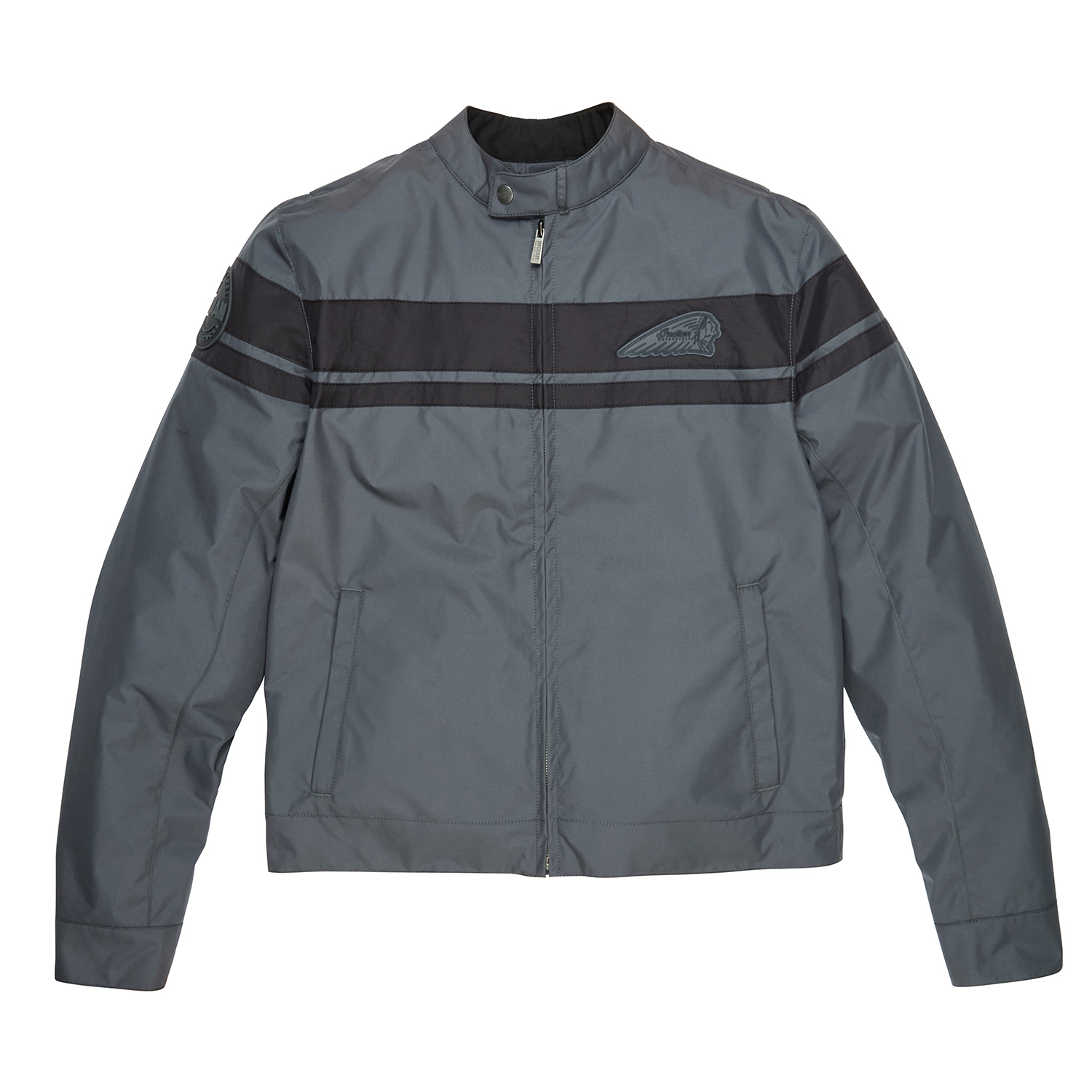 Indian Motorcycle Men's Dominion Jacket Gray 2865668 | eBay
