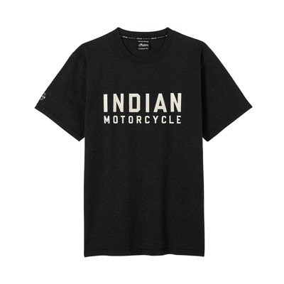 Men's Block Logo Print T-shirt, Black