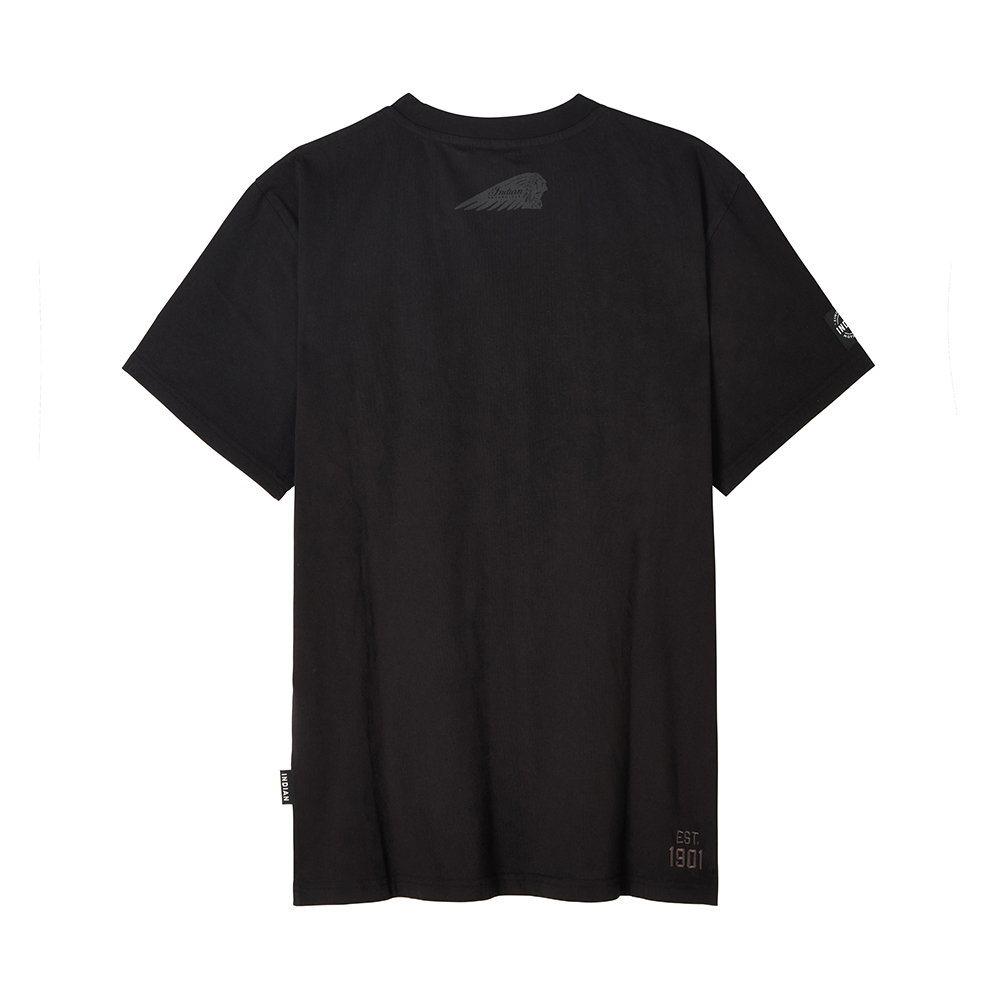 Men's Circle Block Icon T-shirt, Black | Indian Motorcycle