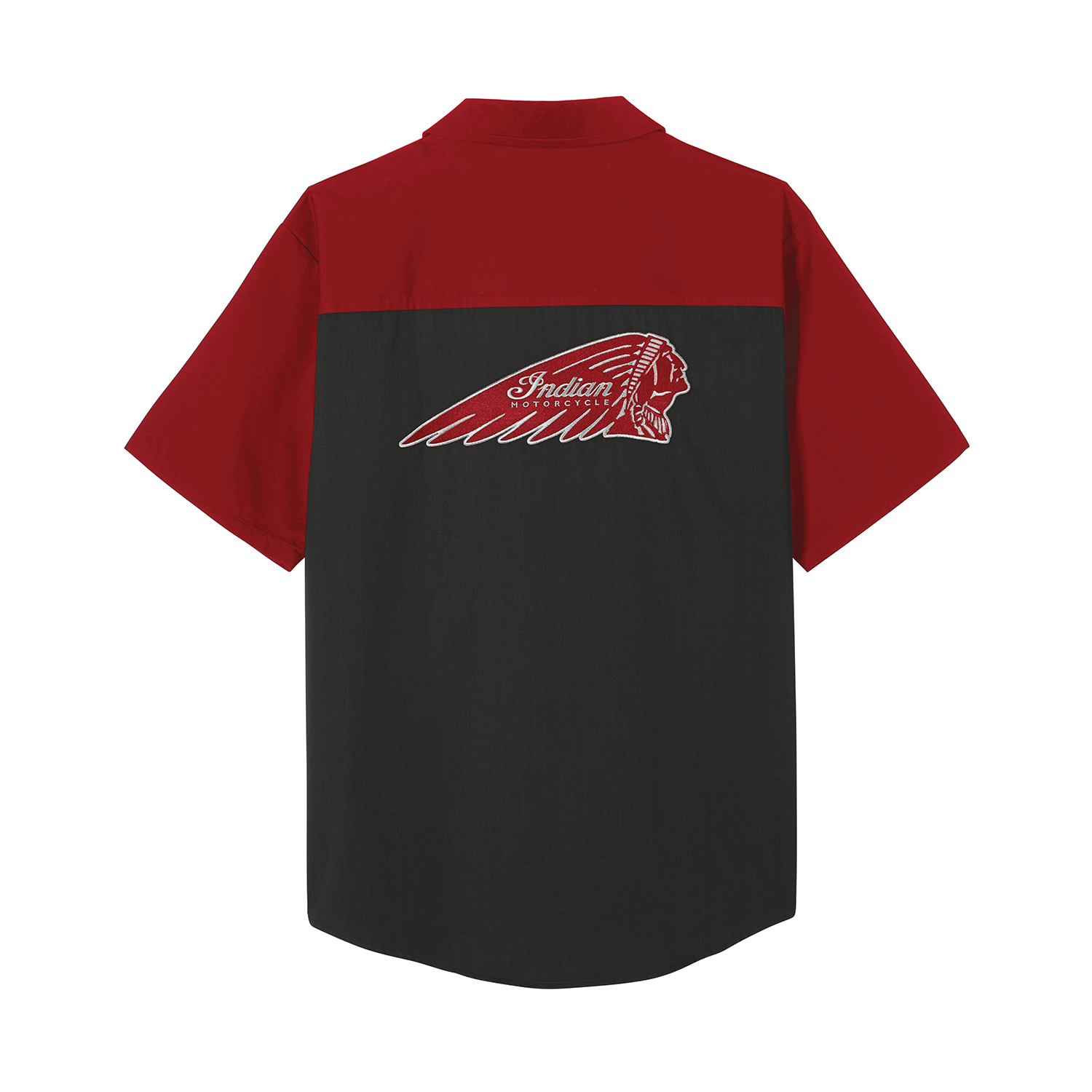 Men's Headdress Pocket SS Shirt, Red | Indian Motorcycle