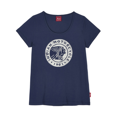 Women's Headdress Icon T-shirt, Navy