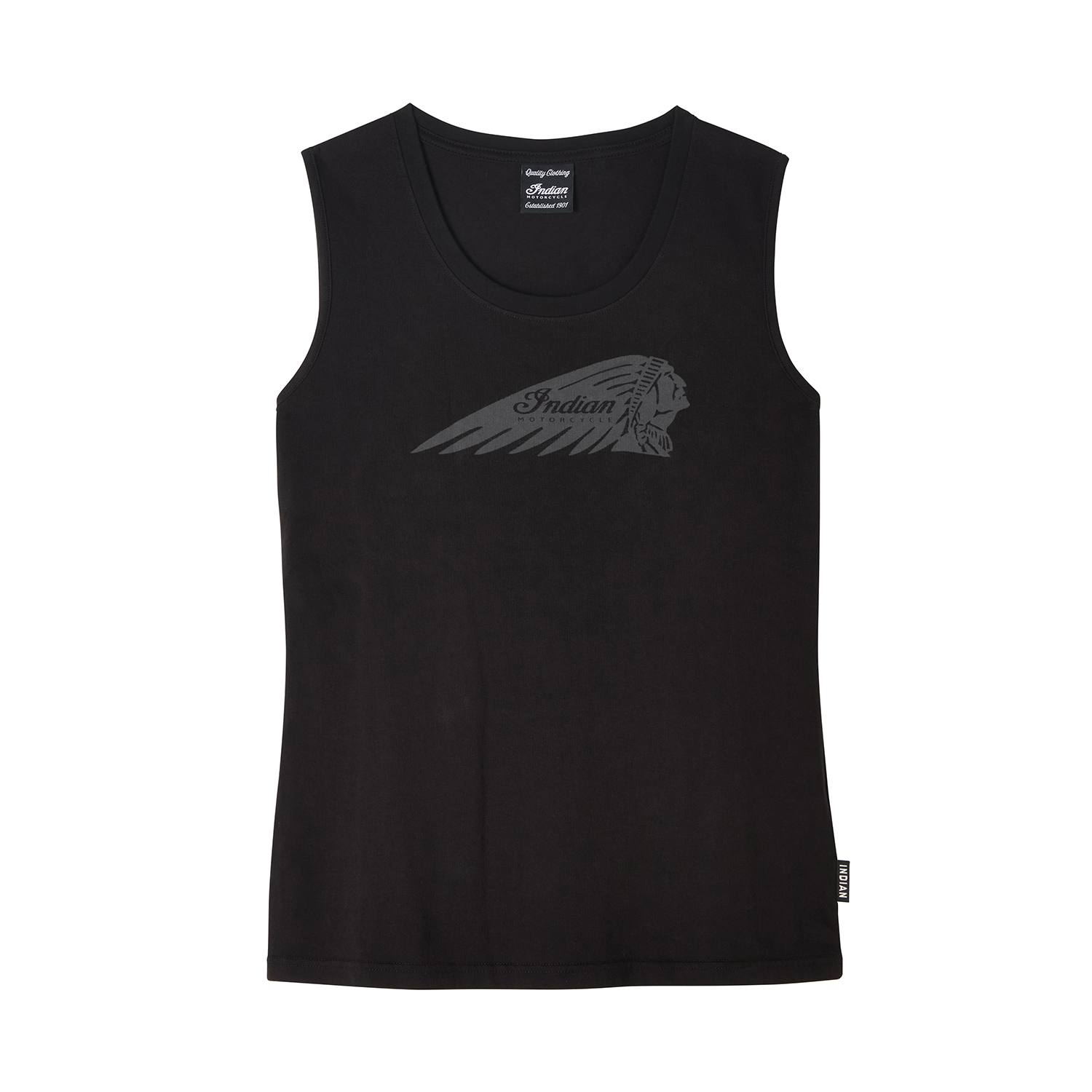 Women's Headdress Print Tank, Black | Indian Motorcycle