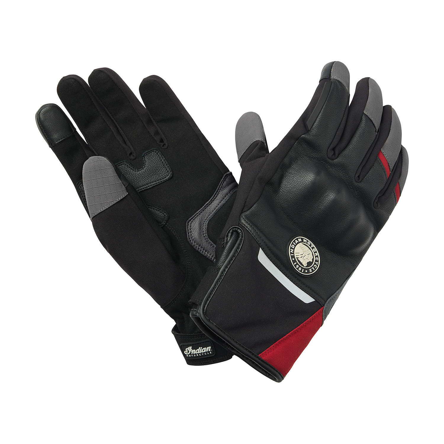 Men's Indianapolis Glove, Black | Indian Motorcycle