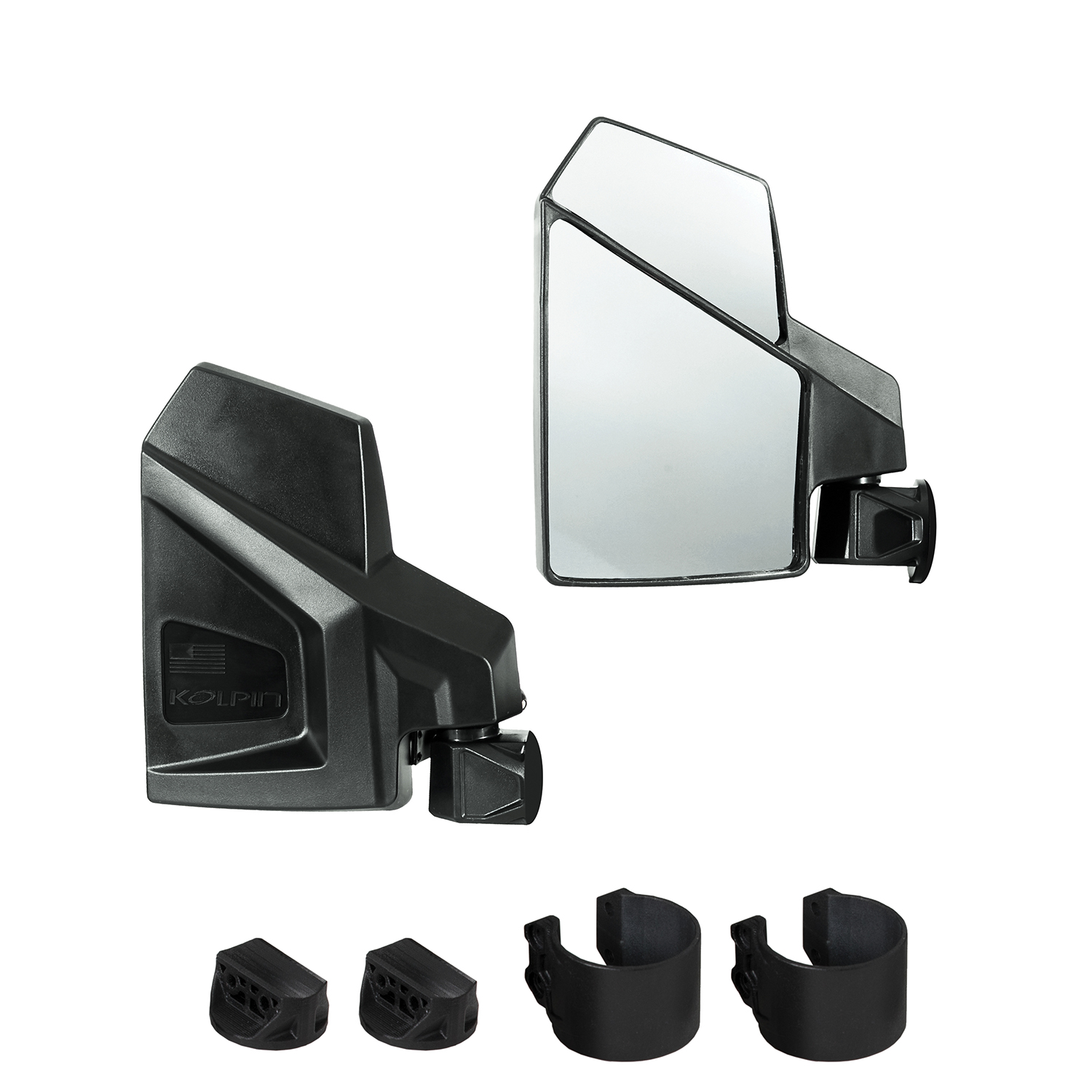 UTV Dual-View Side Mirrors - Pair | Kolpin