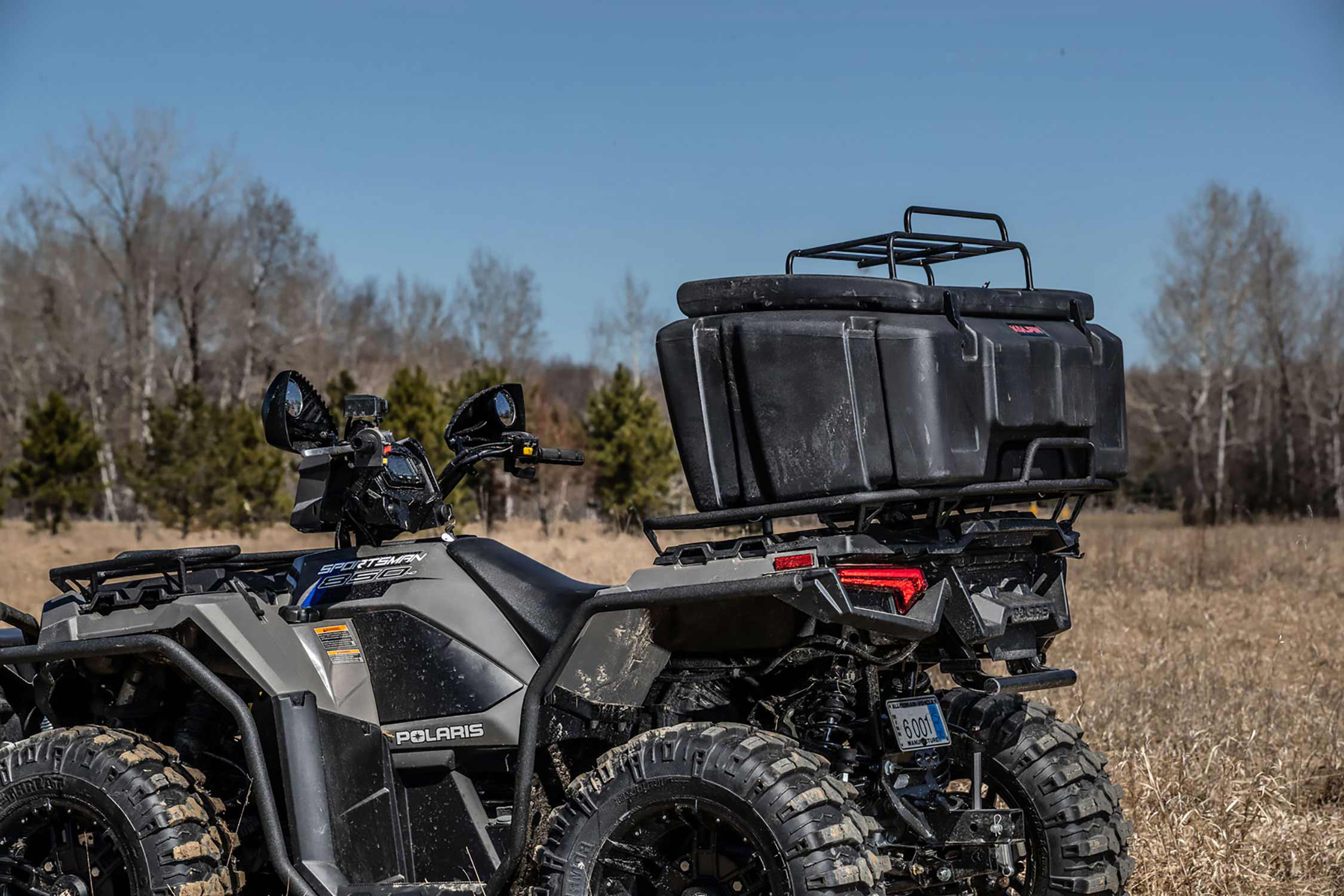 ATV/UTV Rear Rack Outfitter Storage Box | Kolpin