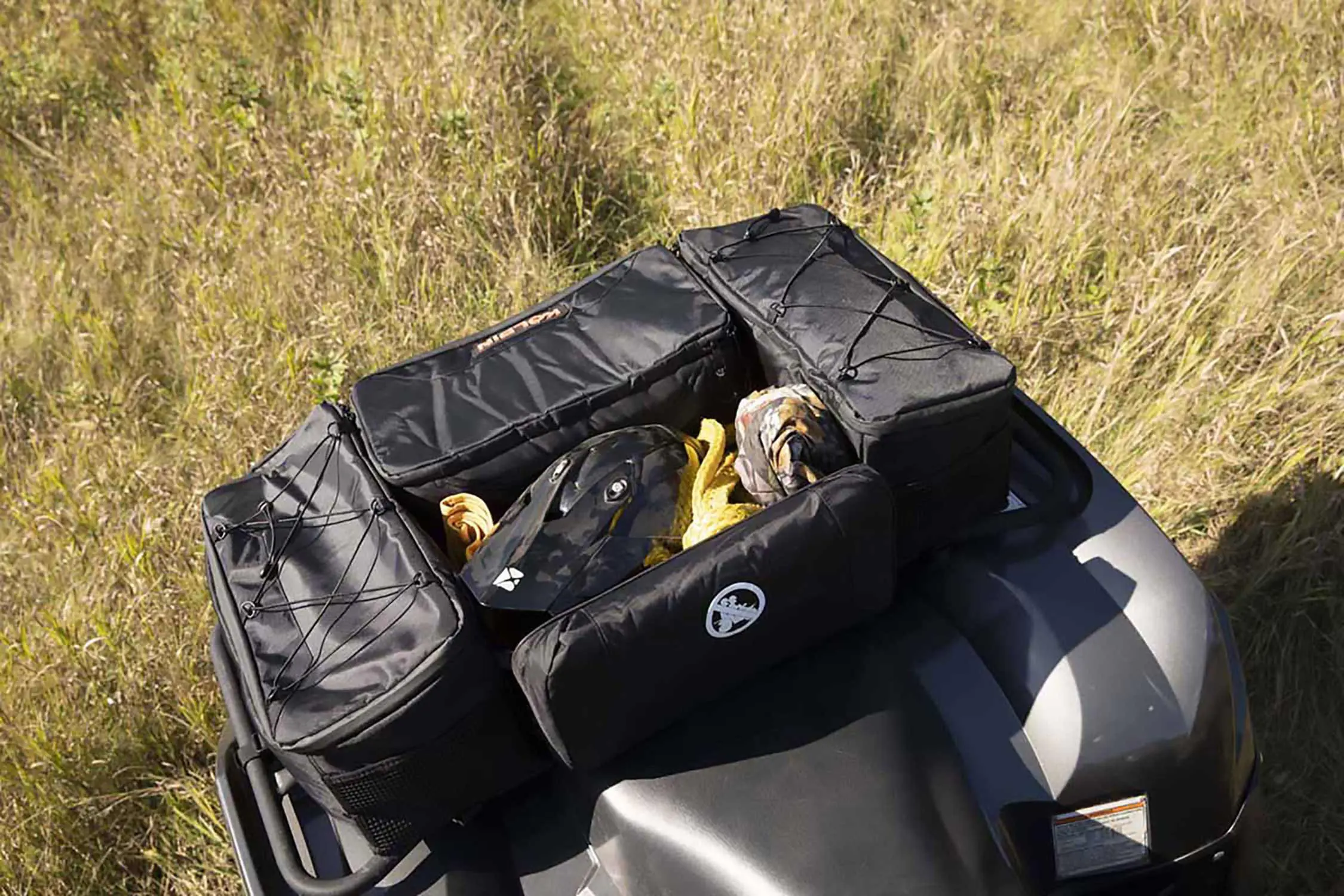 2-Piece ATV Fender Bag & Cooler Set – Camo Storage For Sportsman Yamaha Honda