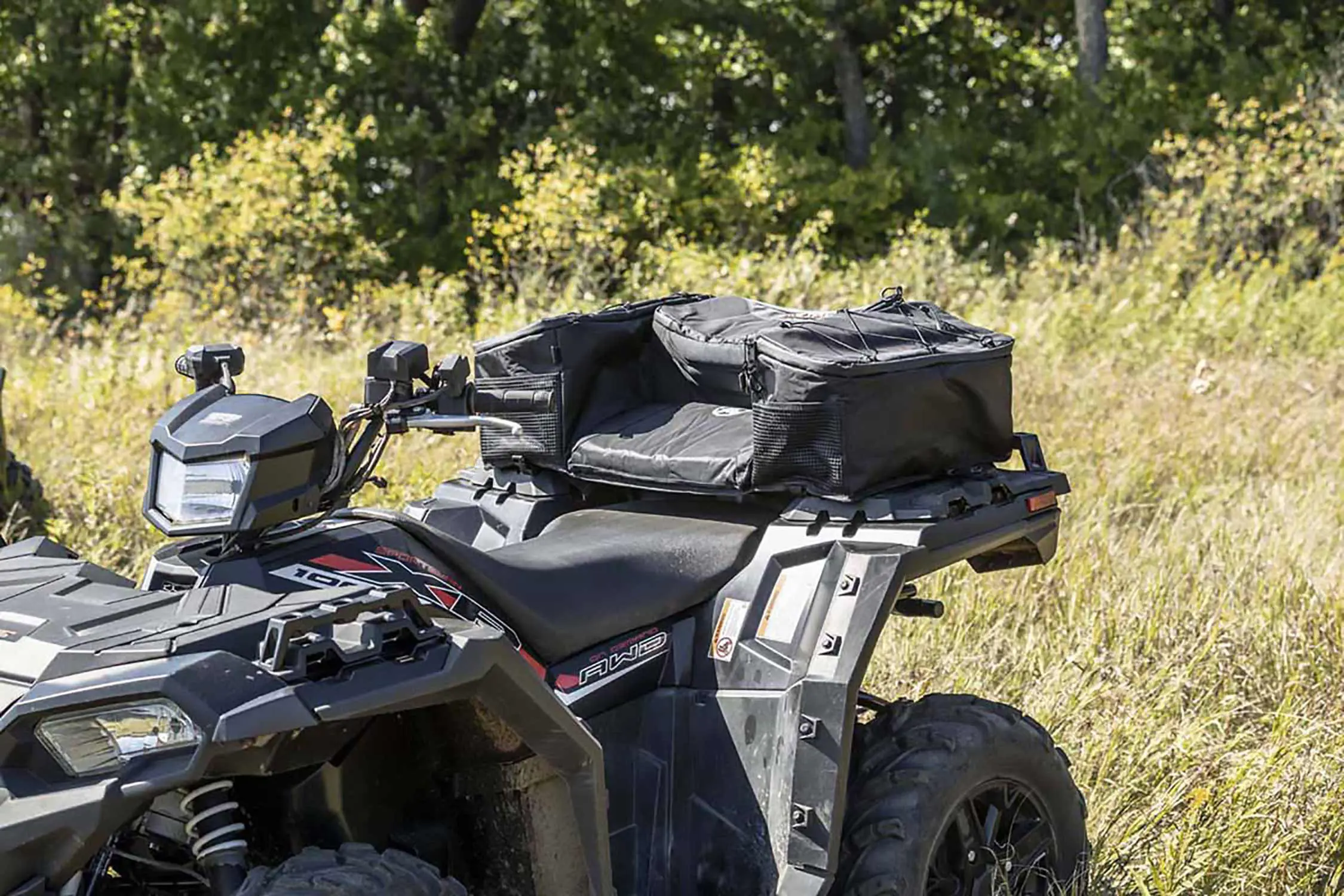 Atv Accessories Polaris Kolpin Universal ATV Rear Rack Pack - Mossy Oak ...