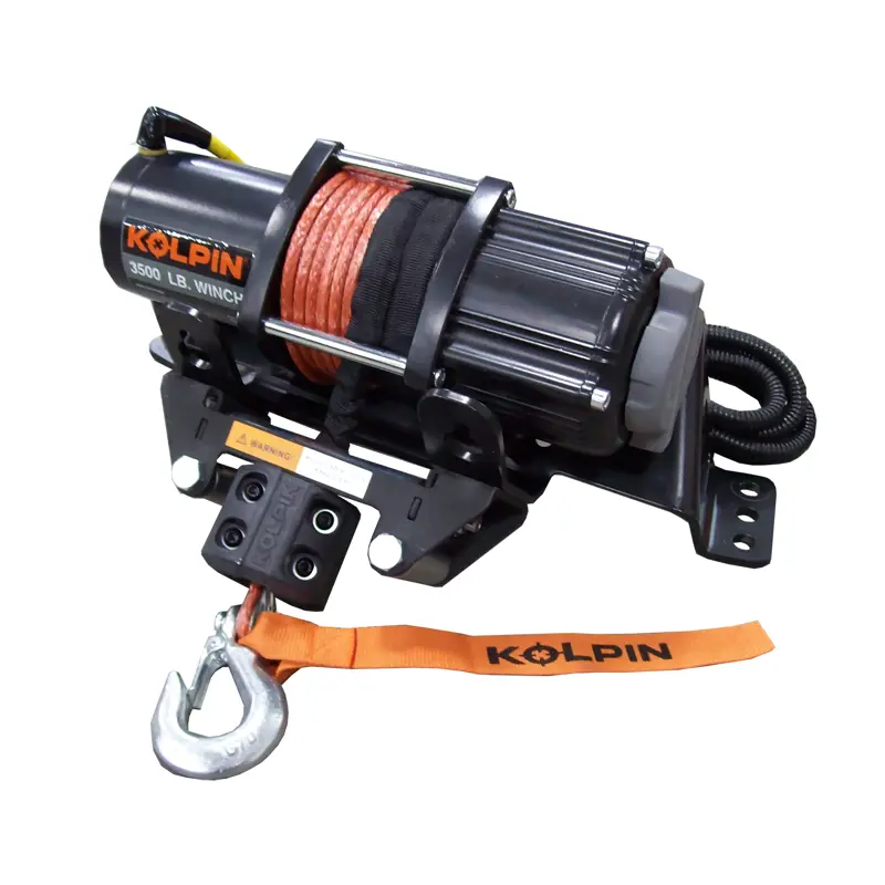 Kolpin Winch Kit - 3500 lb - Steel Cable - 25-9350 - The Parts Lodge