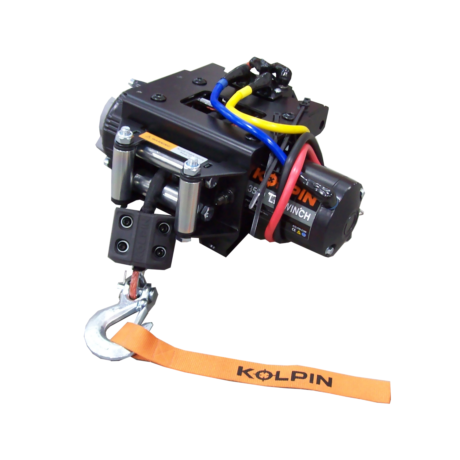 Polaris Sportsman Kolpin Quick-Mount Winch 3500 lb Synthetic Rope
